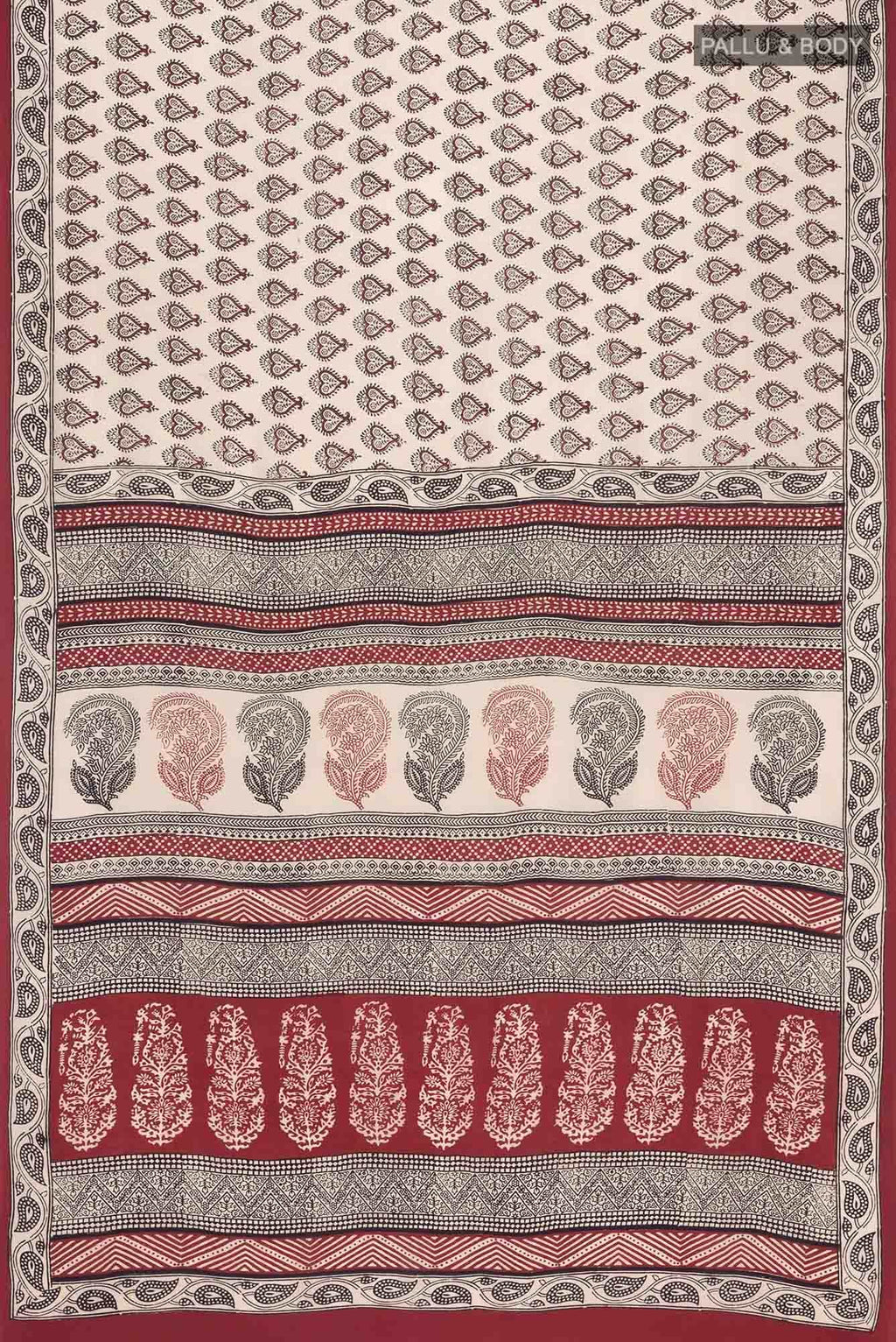 Beige Mysore Crepe Saree