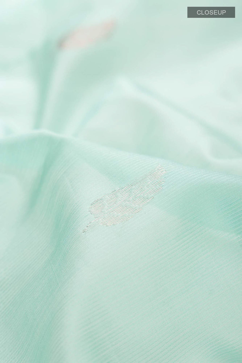 Green Chanderi Silk Cotton Saree