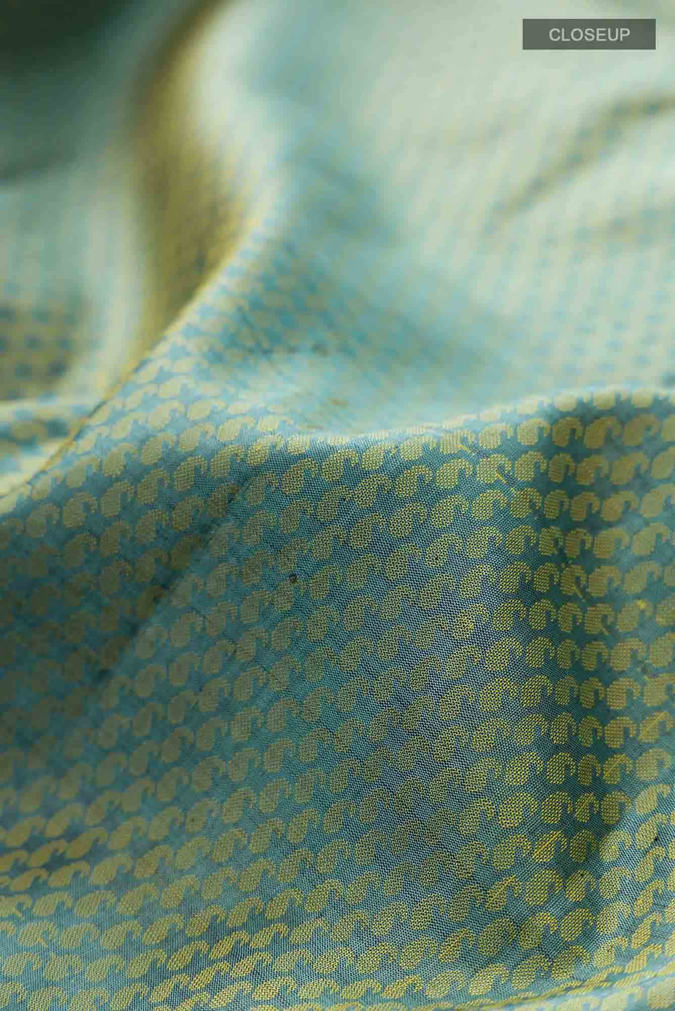 Green Kanchipuram Silk Saree