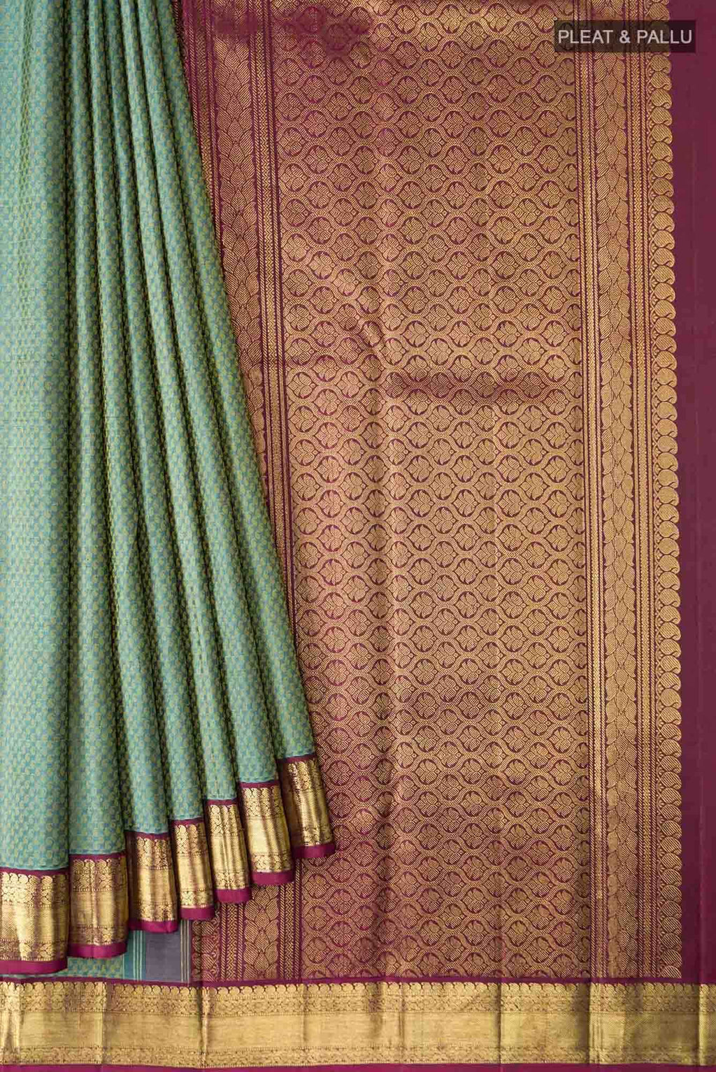 Green Kanchipuram Silk Saree