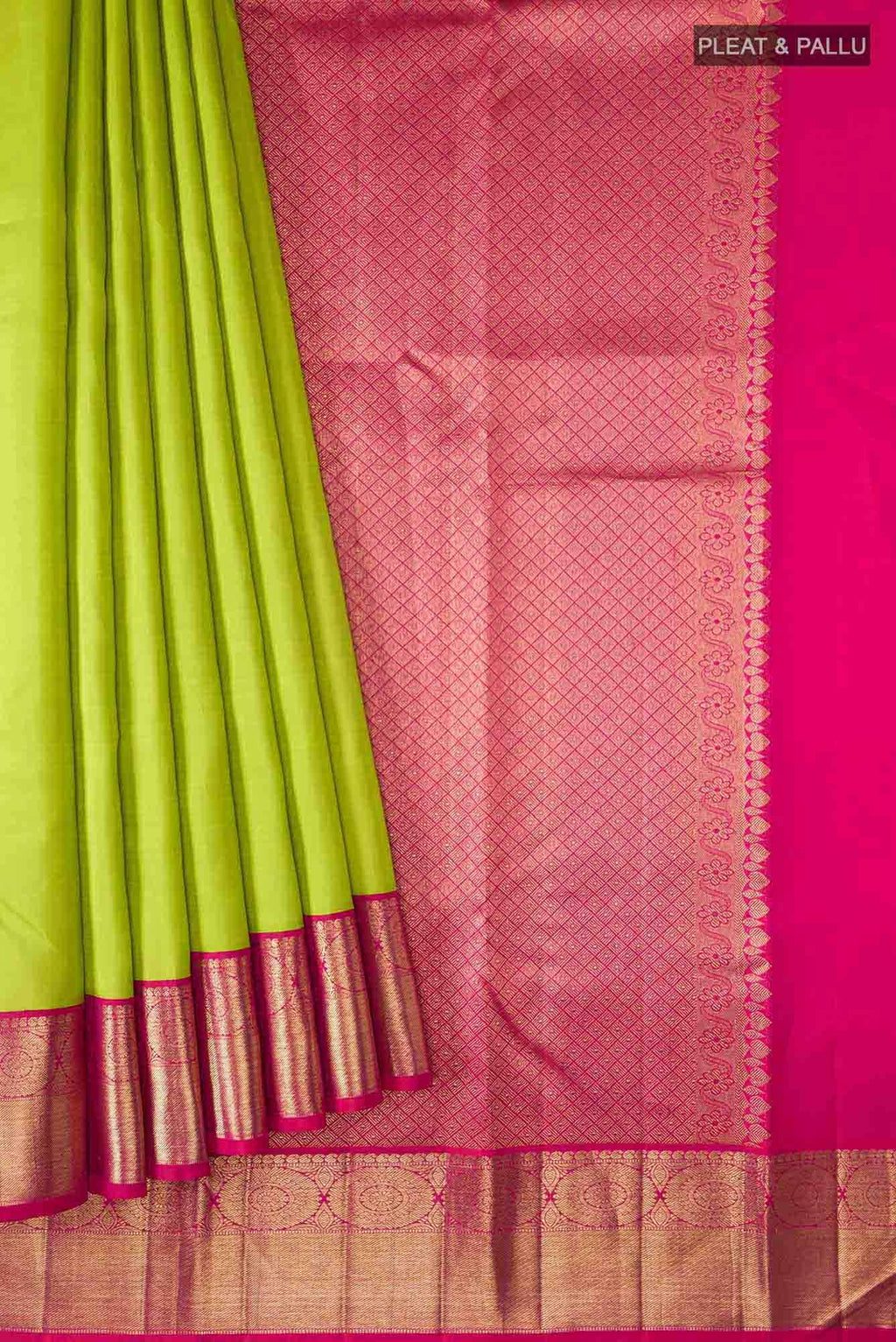 Green Kanchipuram Silk Saree