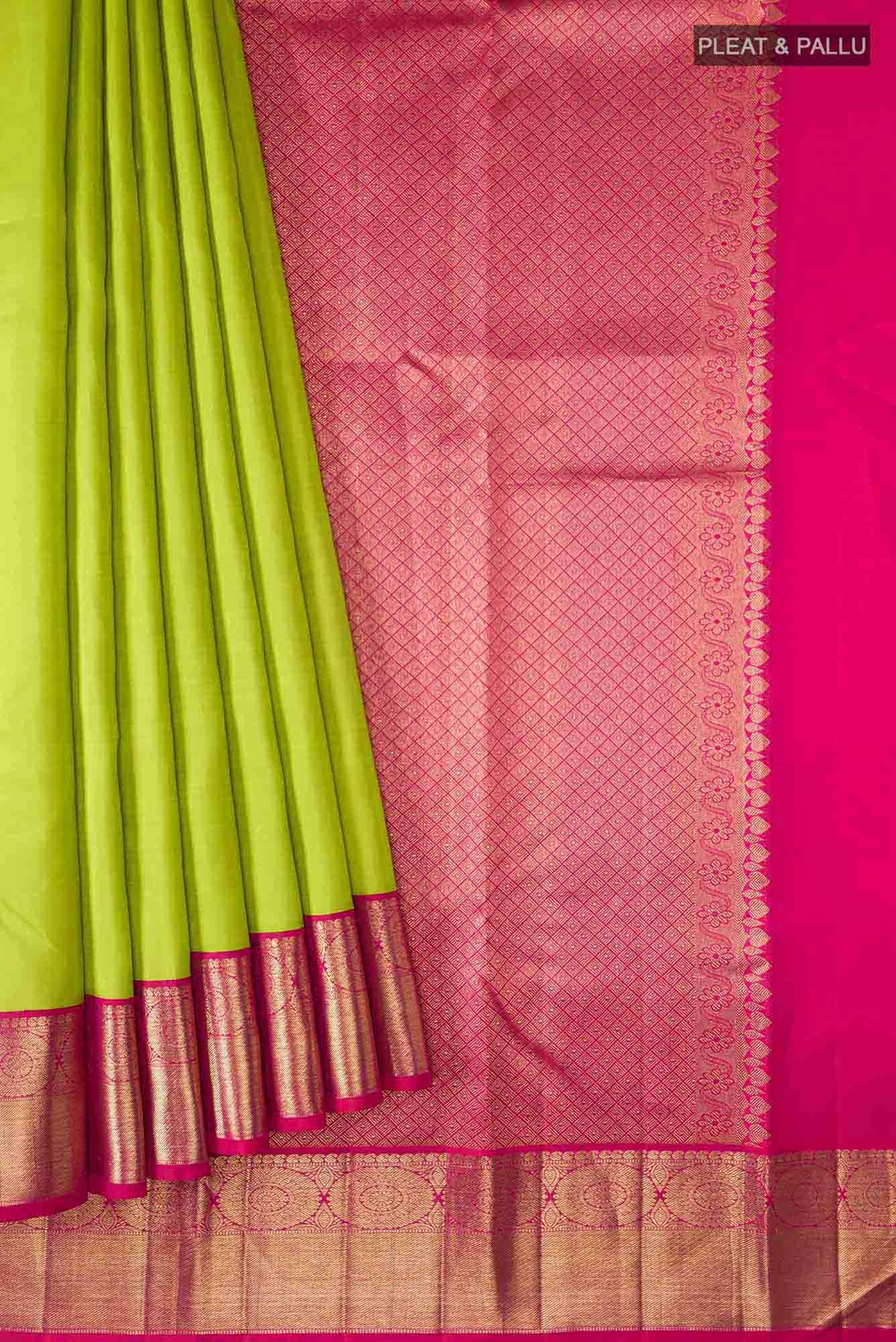Green Kanchipuram Silk Saree