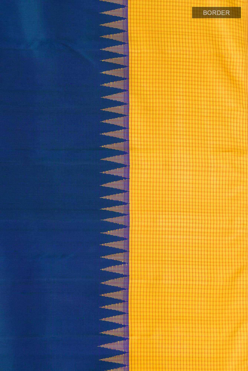 Blue Kanchipuram Silk Saree