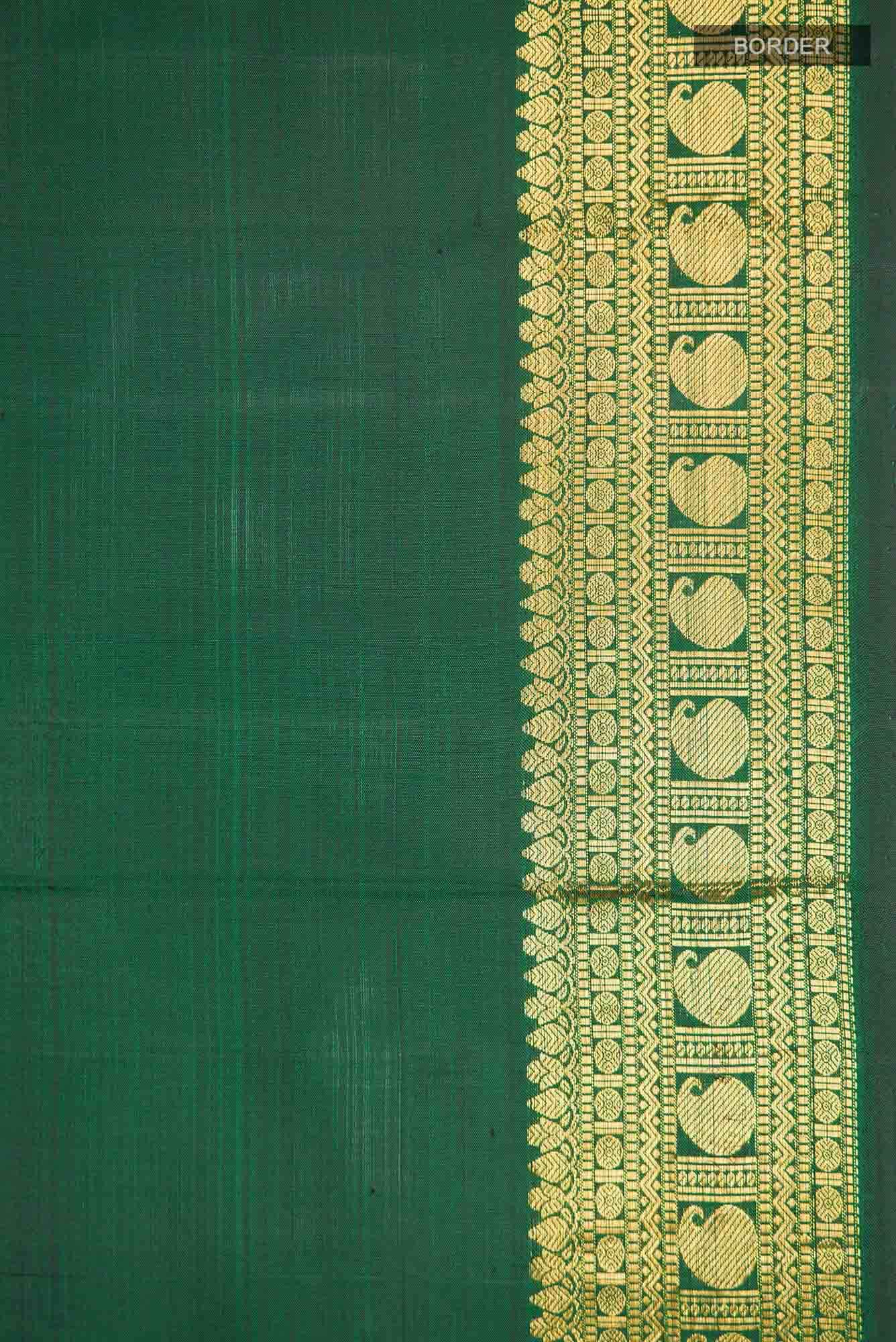 Green Kanchipuram Silk Saree