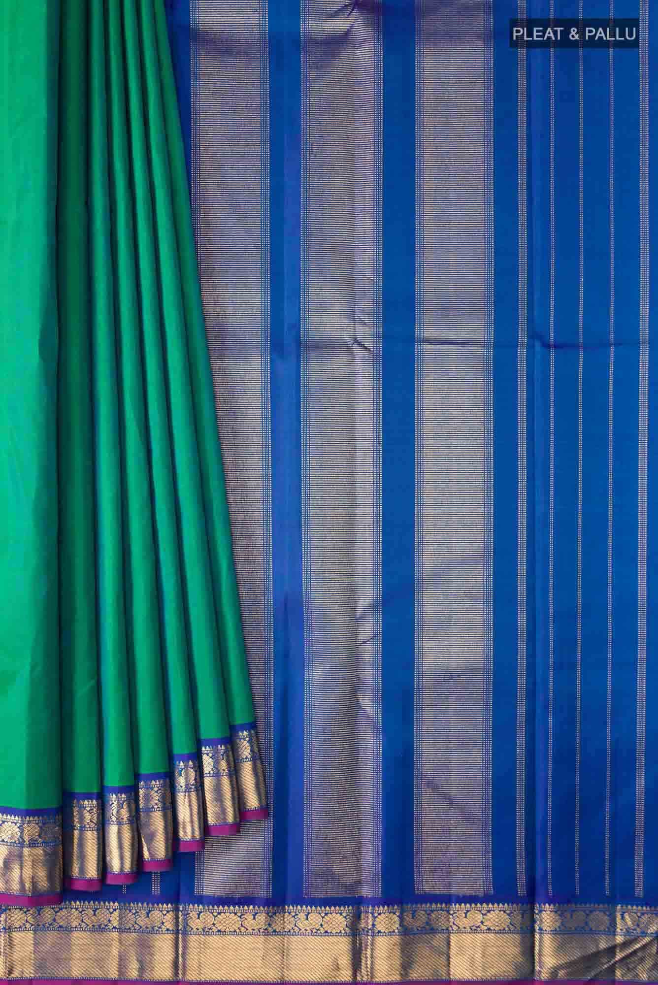 Green Kanchipuram Silk Saree