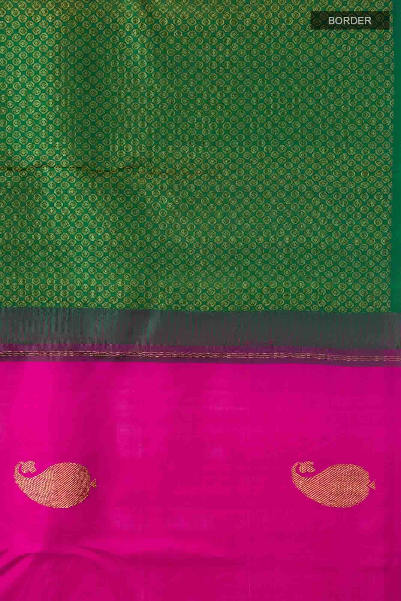 Green Kanchipuram Silk Saree