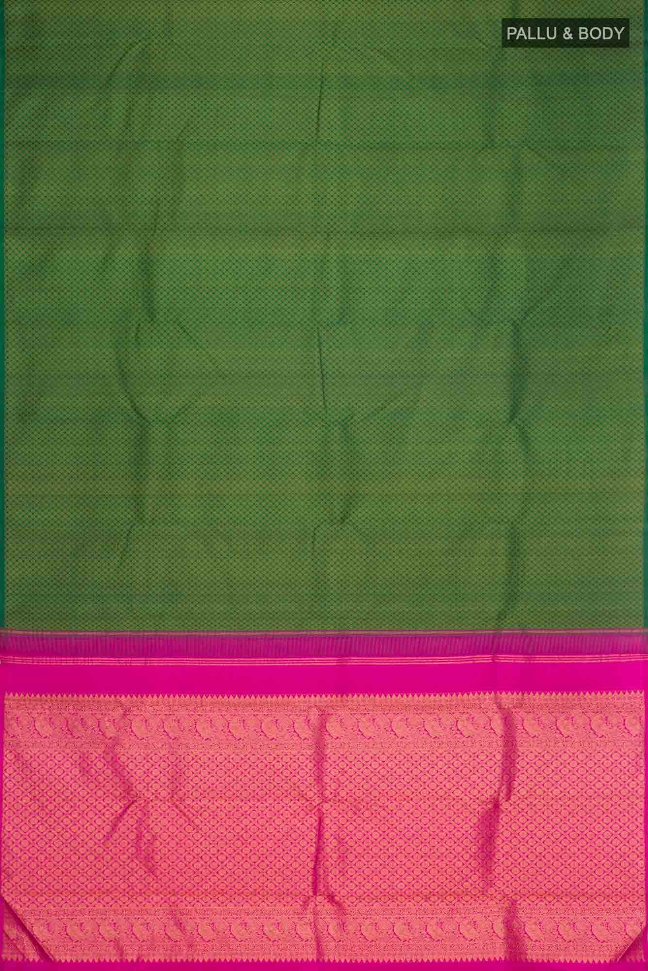 Green Kanchipuram Silk Saree