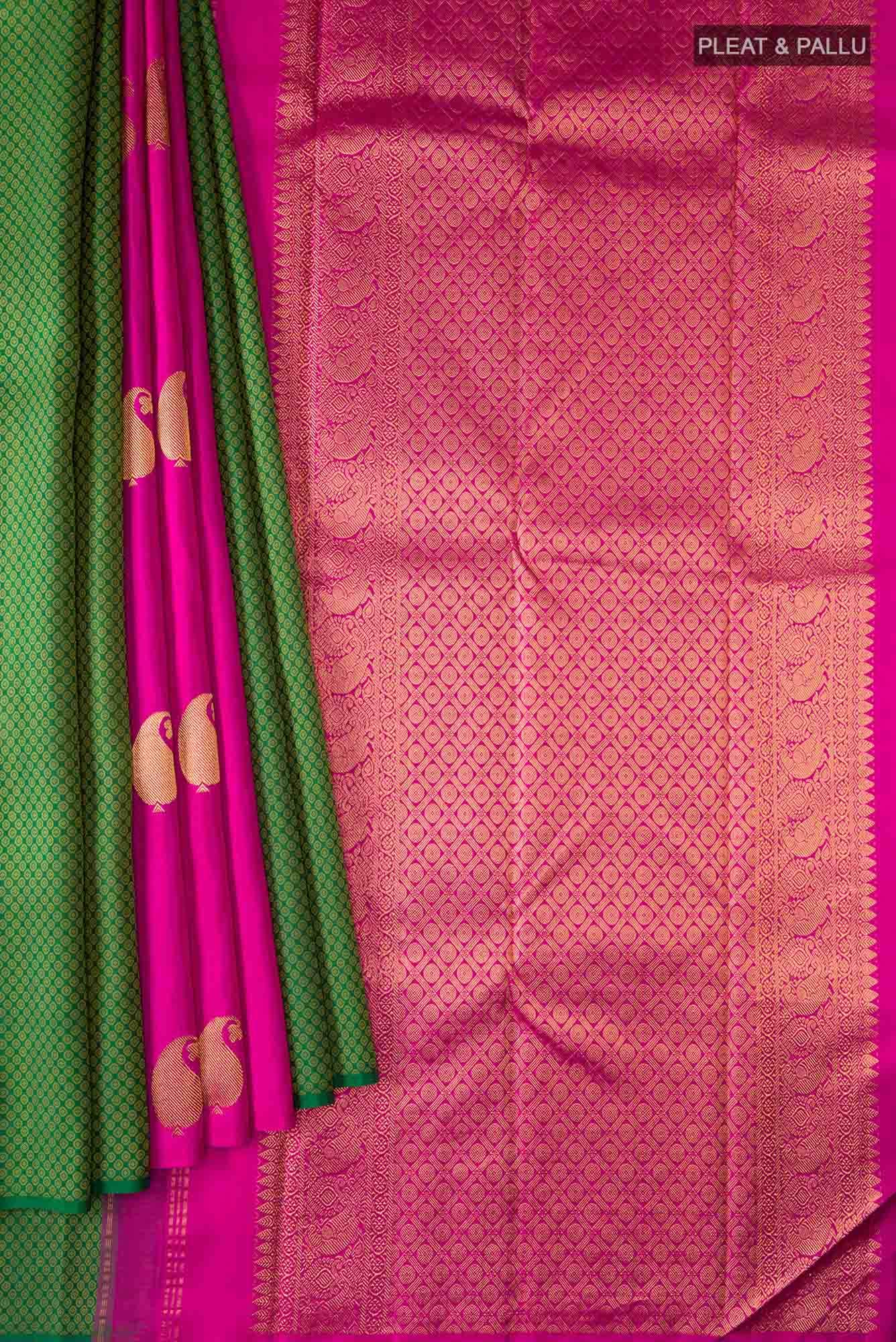 Green Kanchipuram Silk Saree