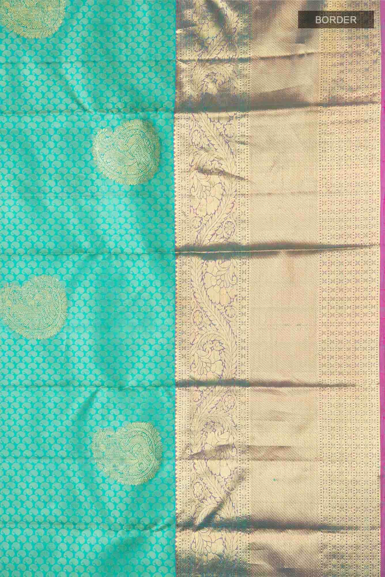Green Kanchipuram Silk Saree