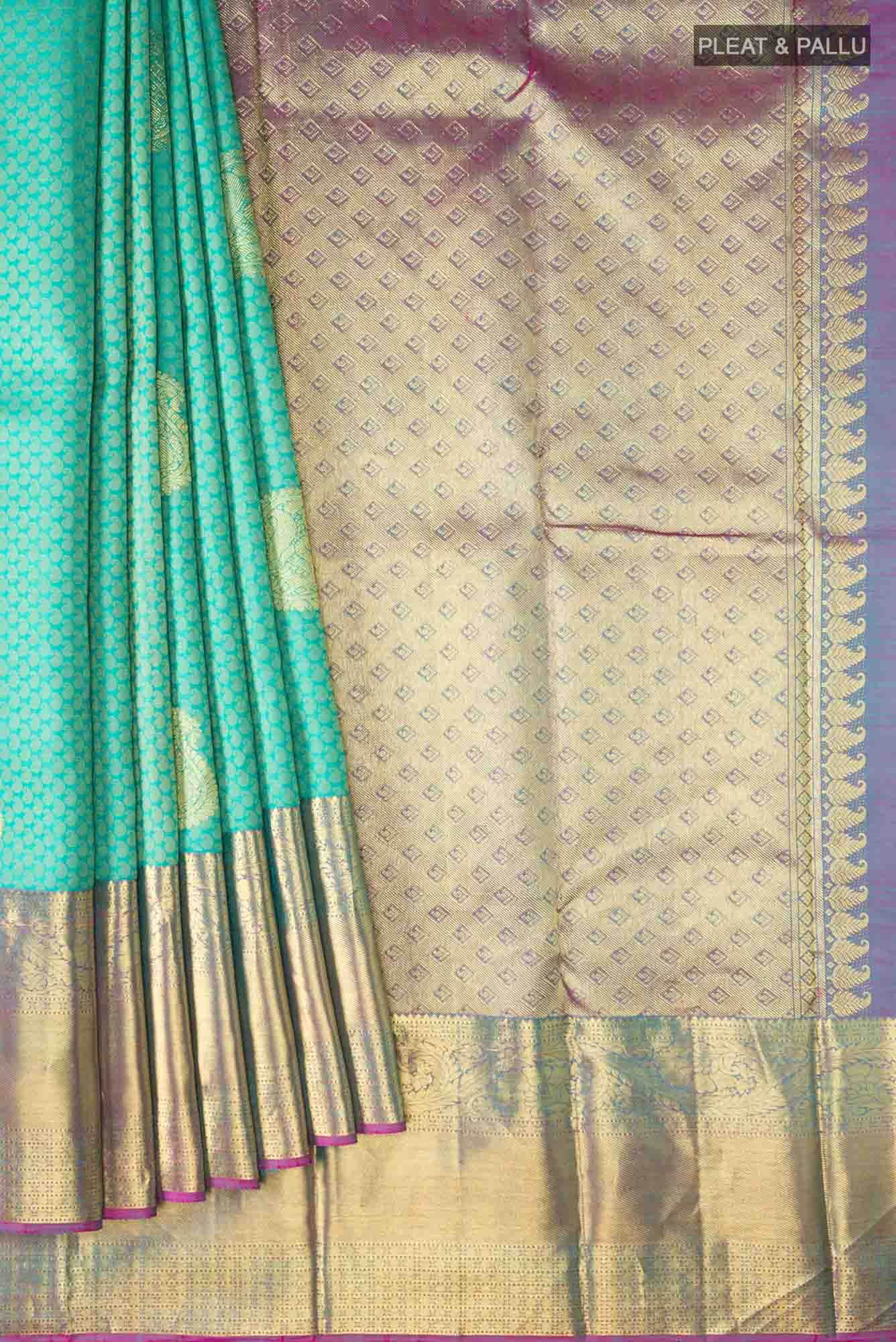 Green Kanchipuram Silk Saree