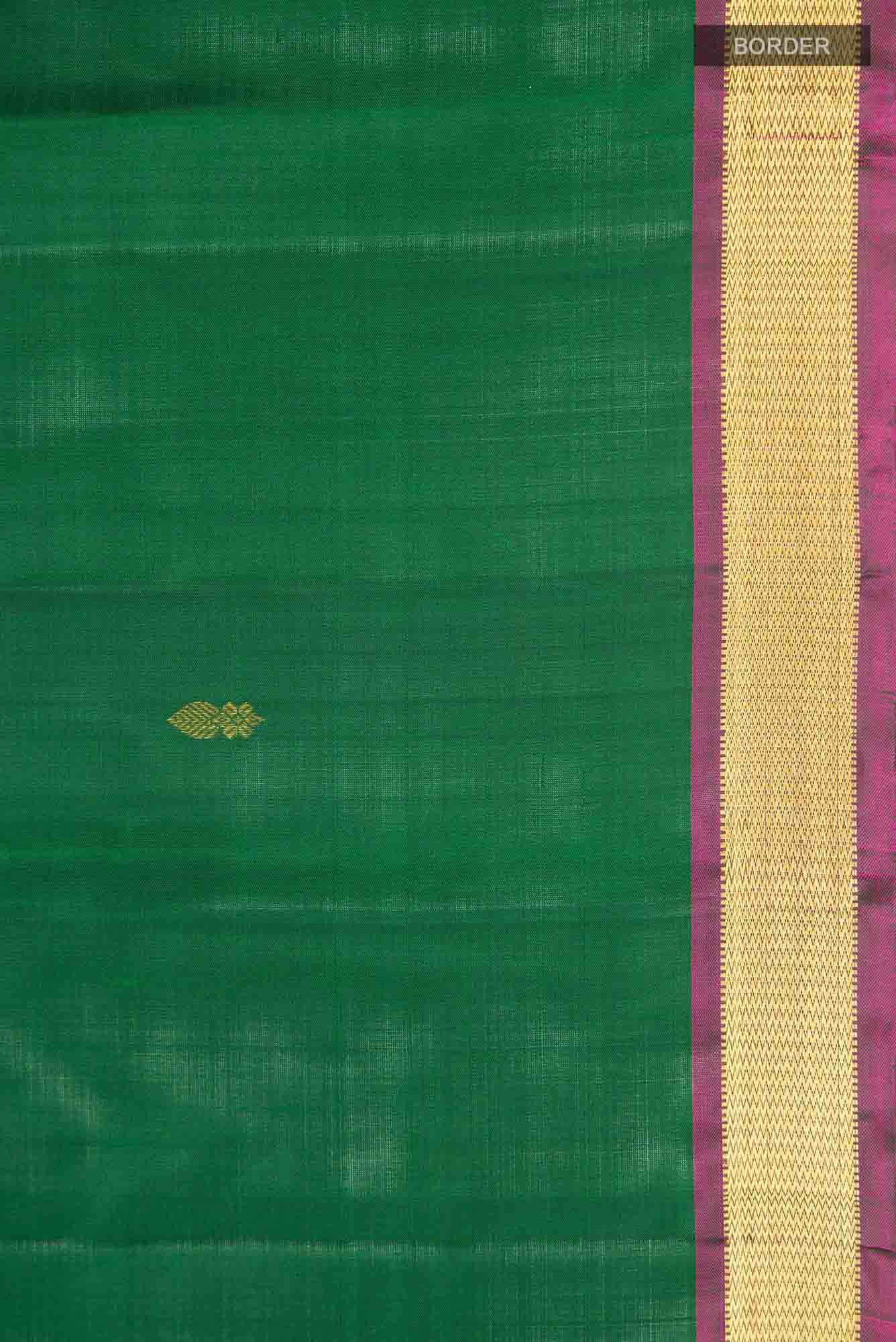 Green Kanchipuram Silk Saree