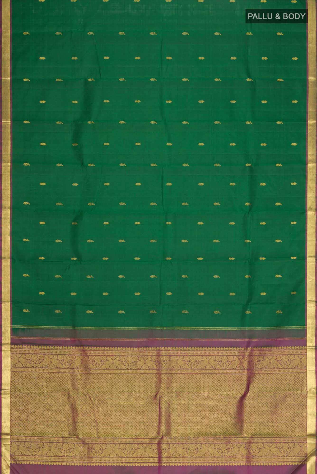 Green Kanchipuram Silk Saree