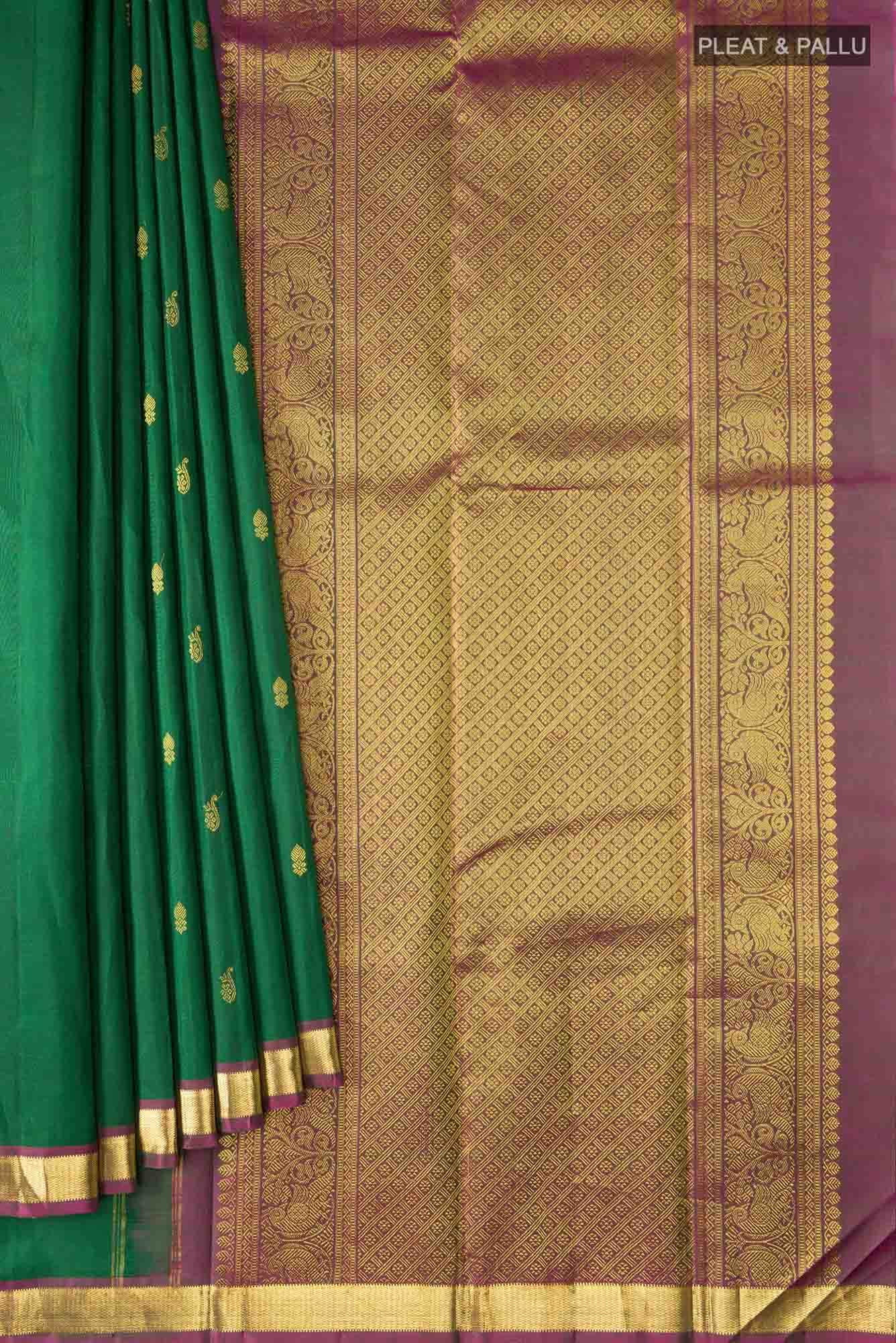 Green Kanchipuram Silk Saree