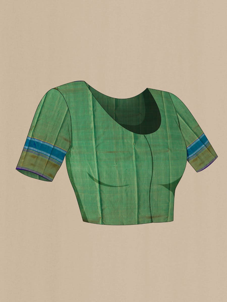 Green Kanchipuram Silk Saree