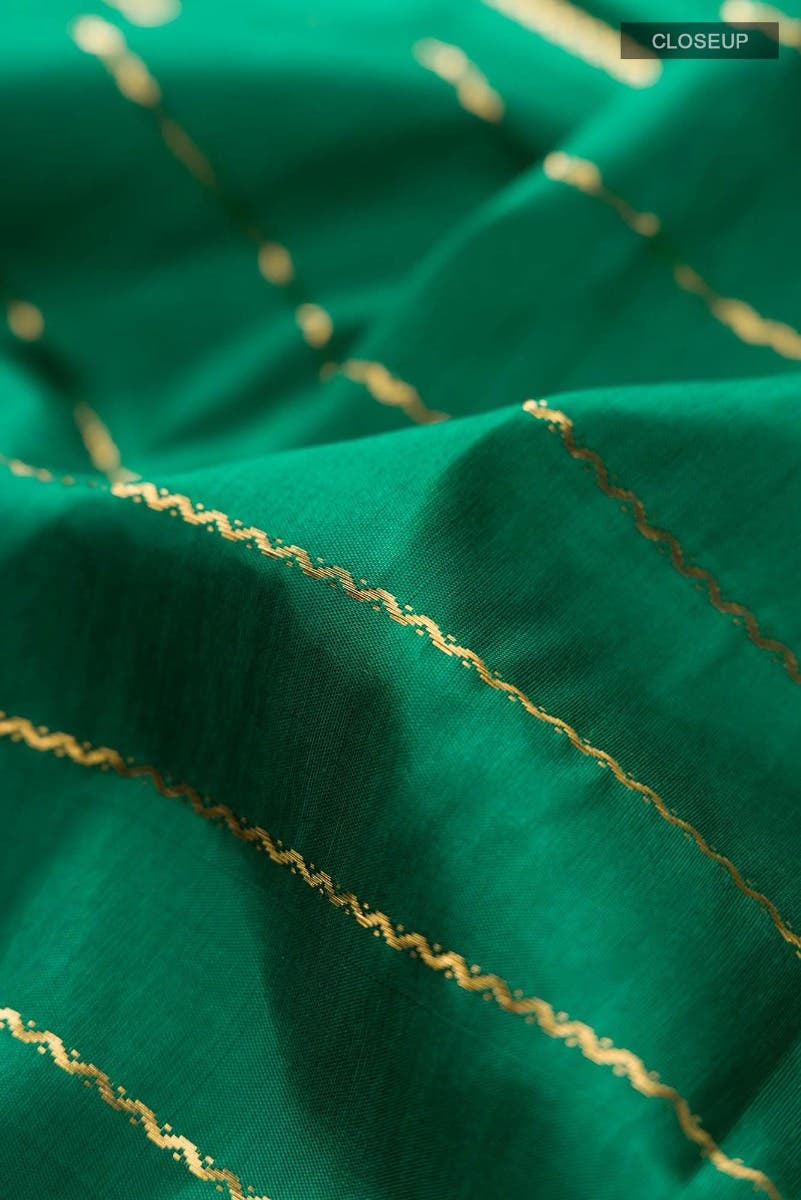 Green Kanchipuram Silk Saree