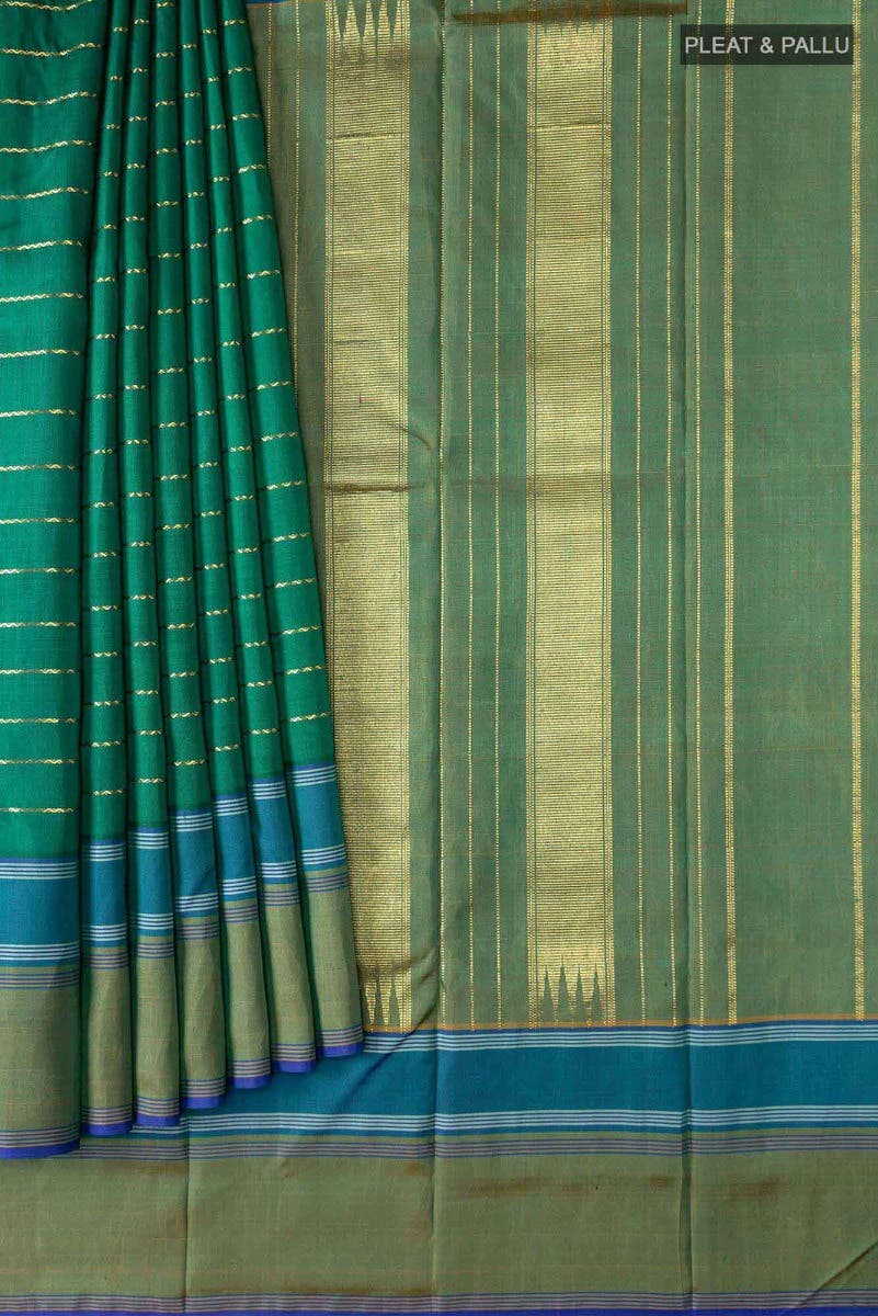 Green Kanchipuram Silk Saree