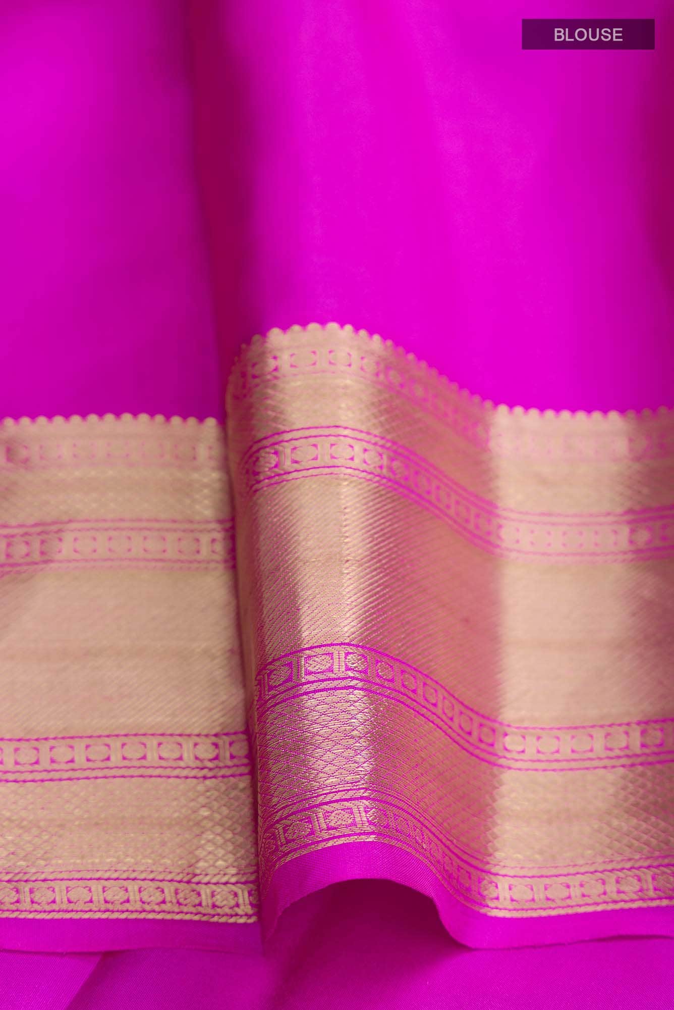 Beige Kanchipuram Silk Saree