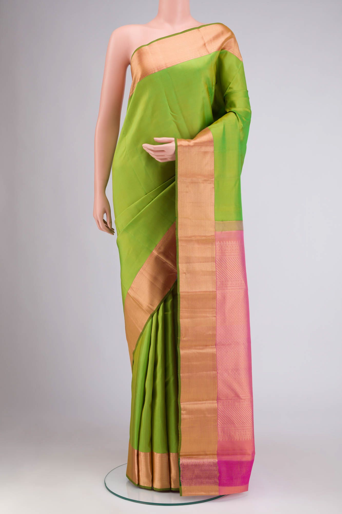 Green Kanchipuram Silk Saree