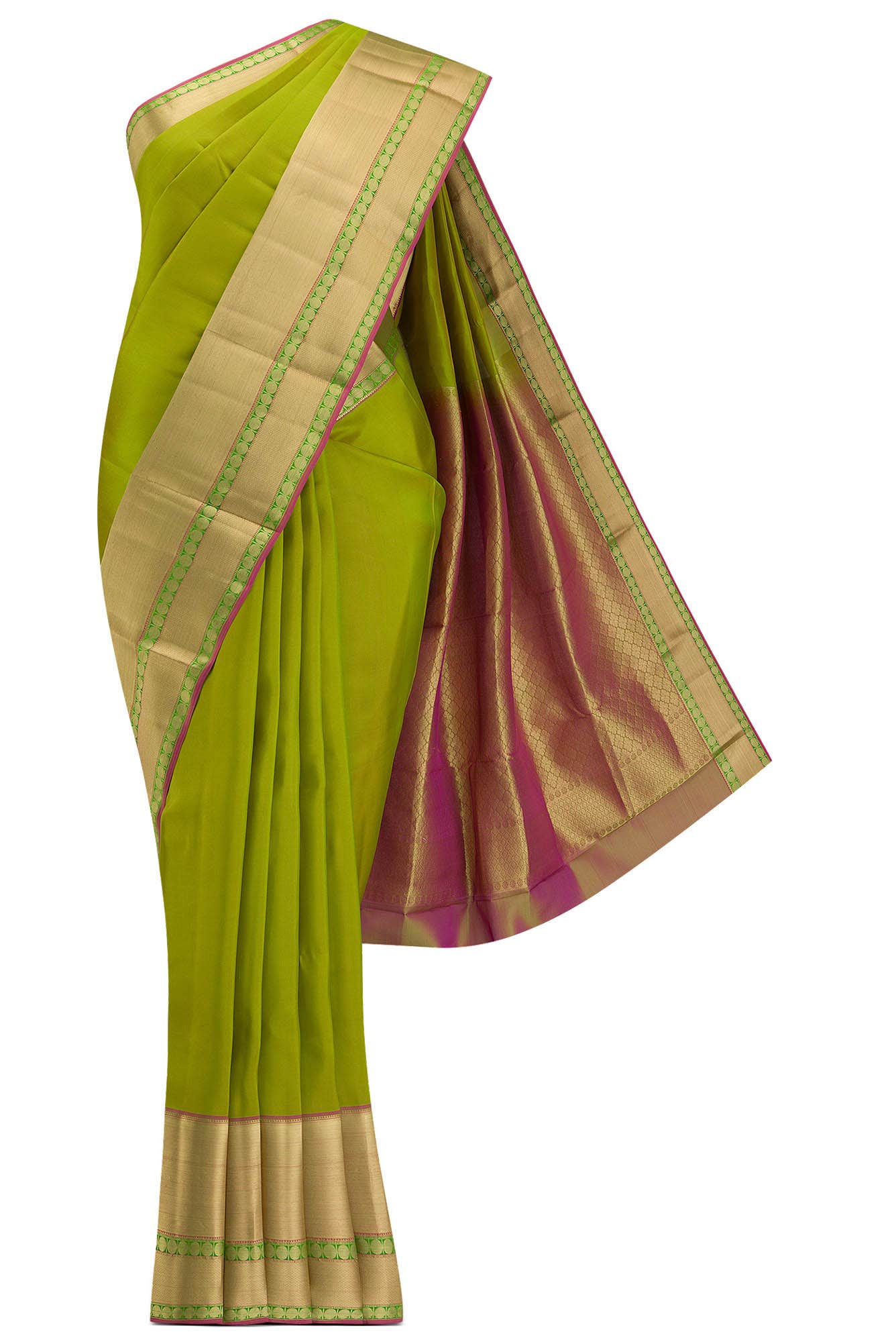 Green Kanchipuram Silk Saree