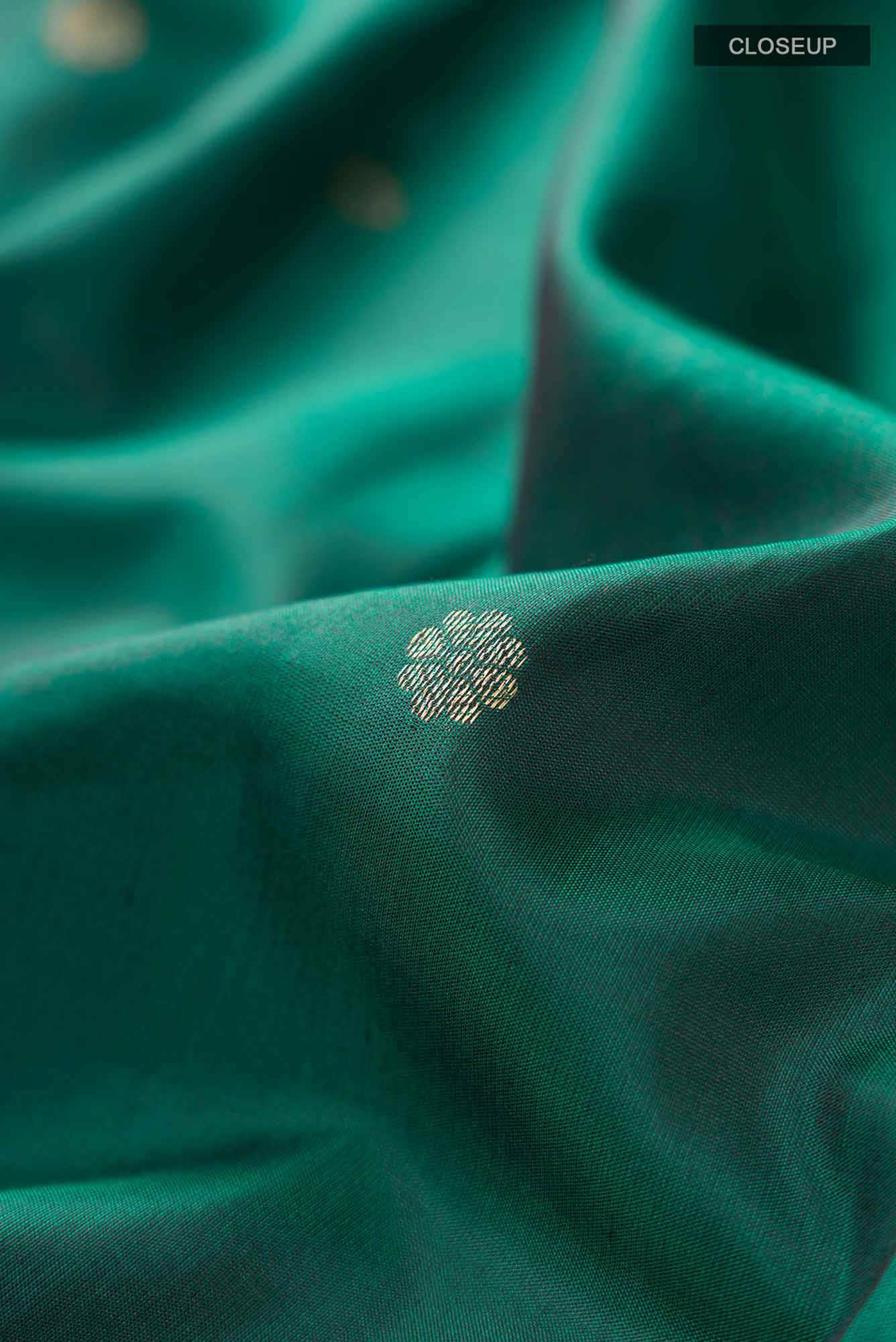 Green Kanchipuram Silk Saree