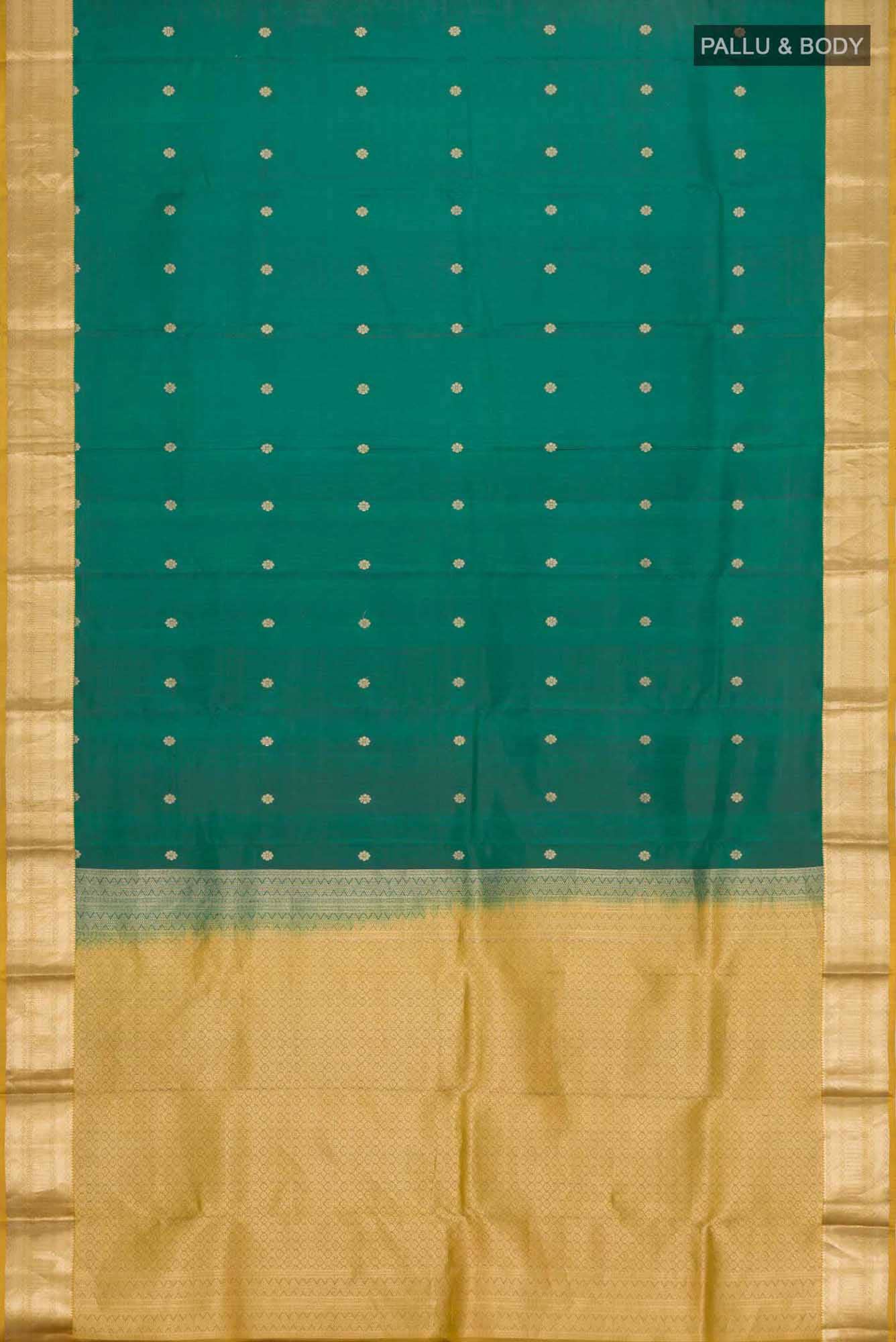 Green Kanchipuram Silk Saree