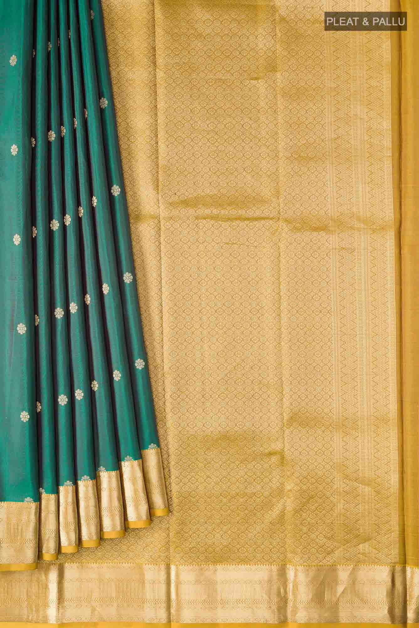 Green Kanchipuram Silk Saree