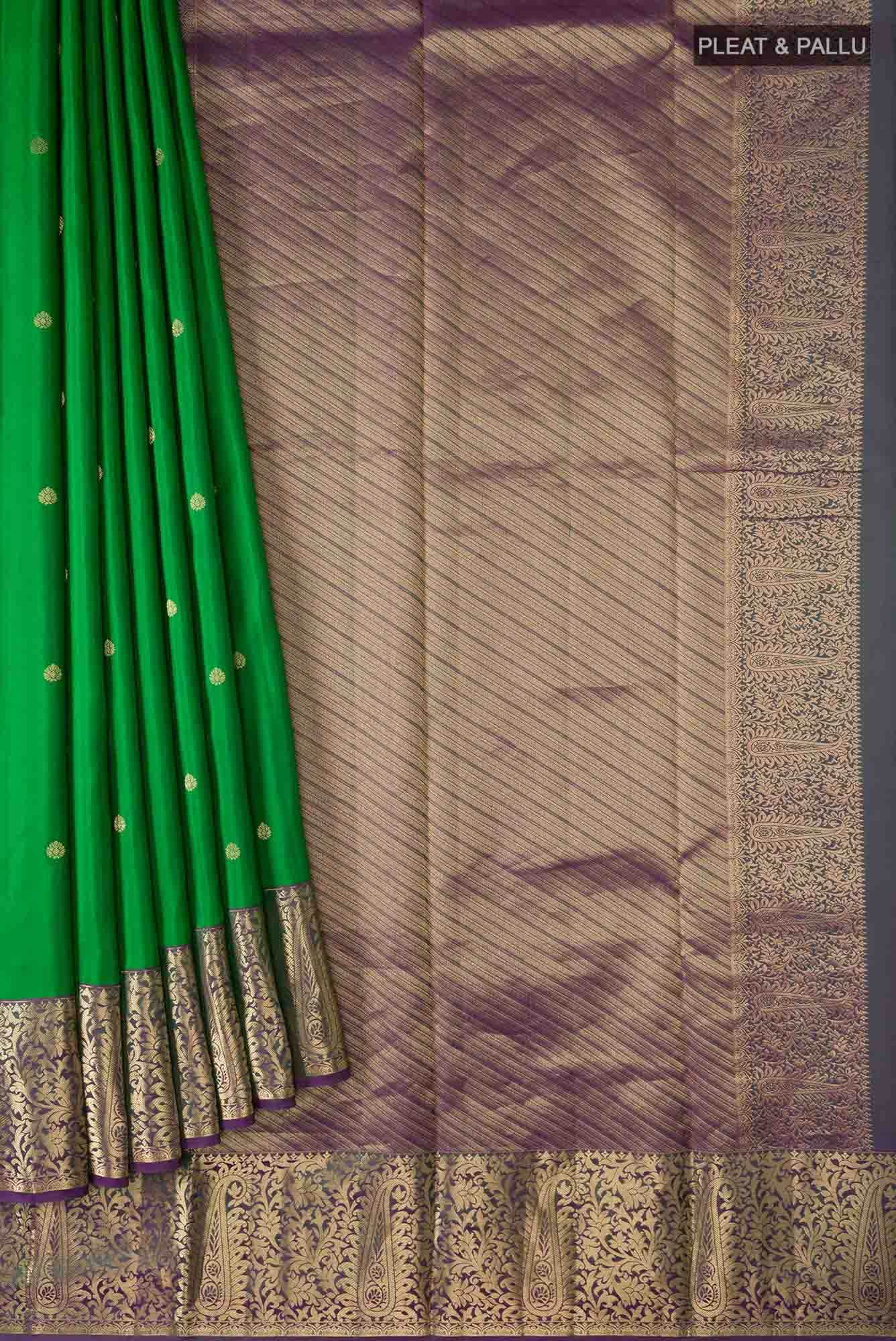 Green Kanchipuram Silk Saree