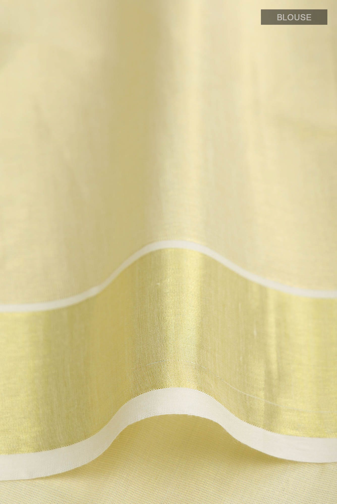 Gold Kerala Cotton Saree