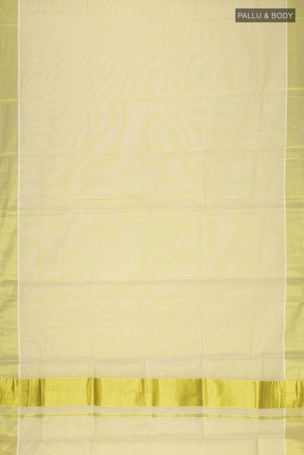Gold Kerala Cotton Saree