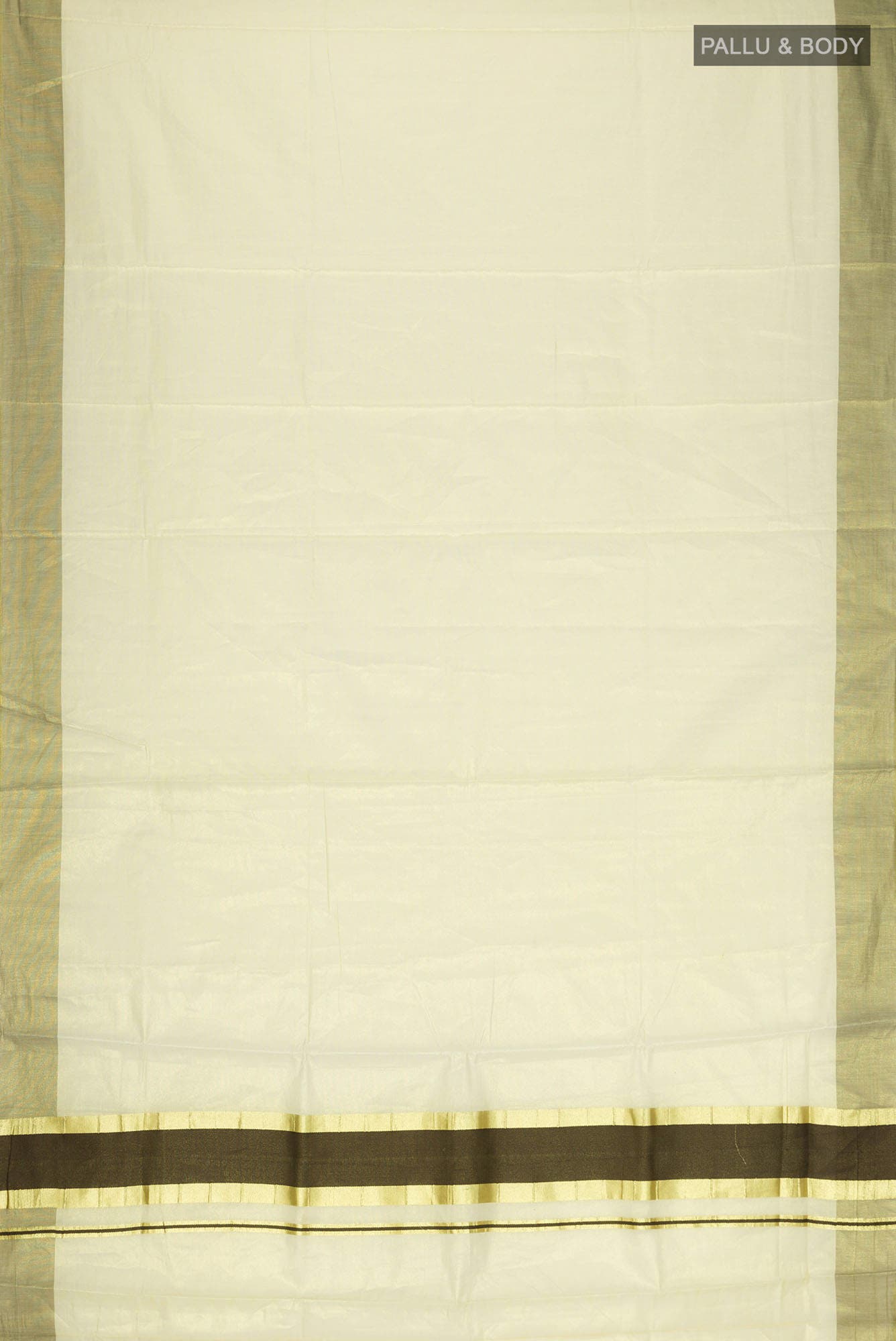 Gold Kerala Cotton Saree