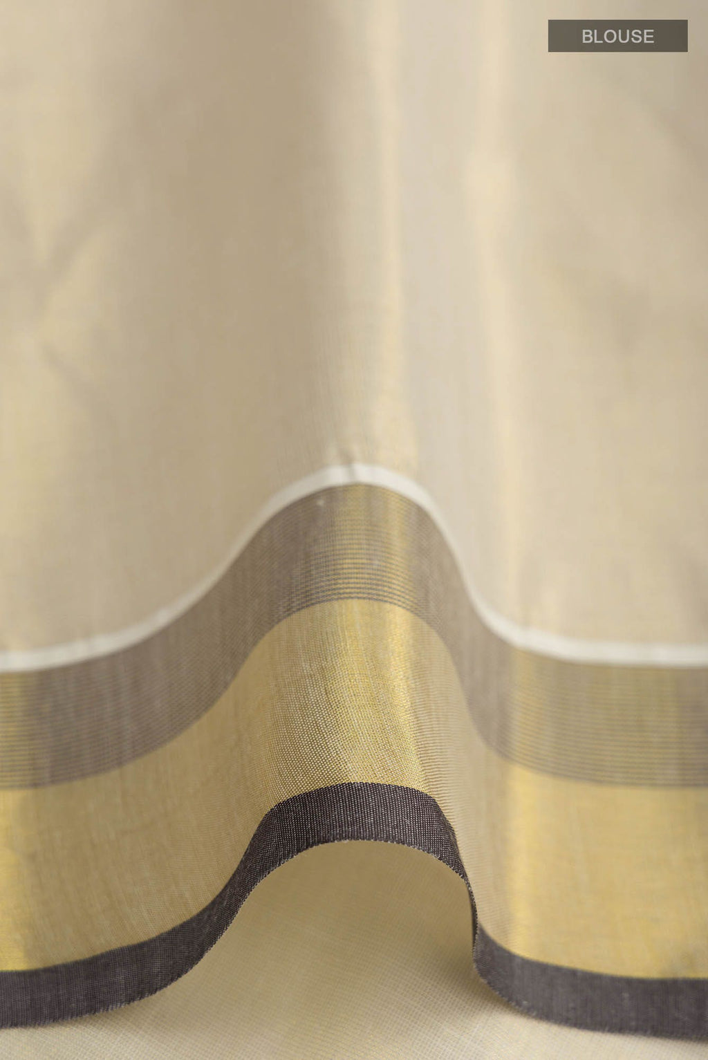 Gold Kerala Cotton Saree