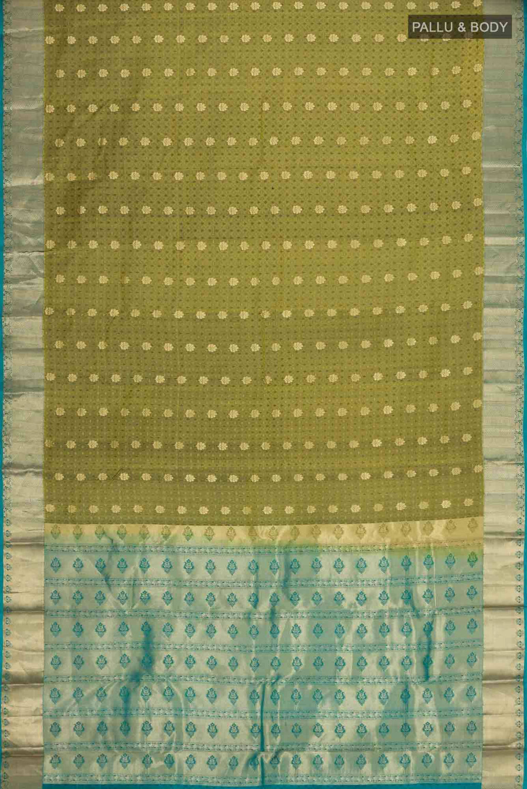Green Kanchipuram Silk Saree