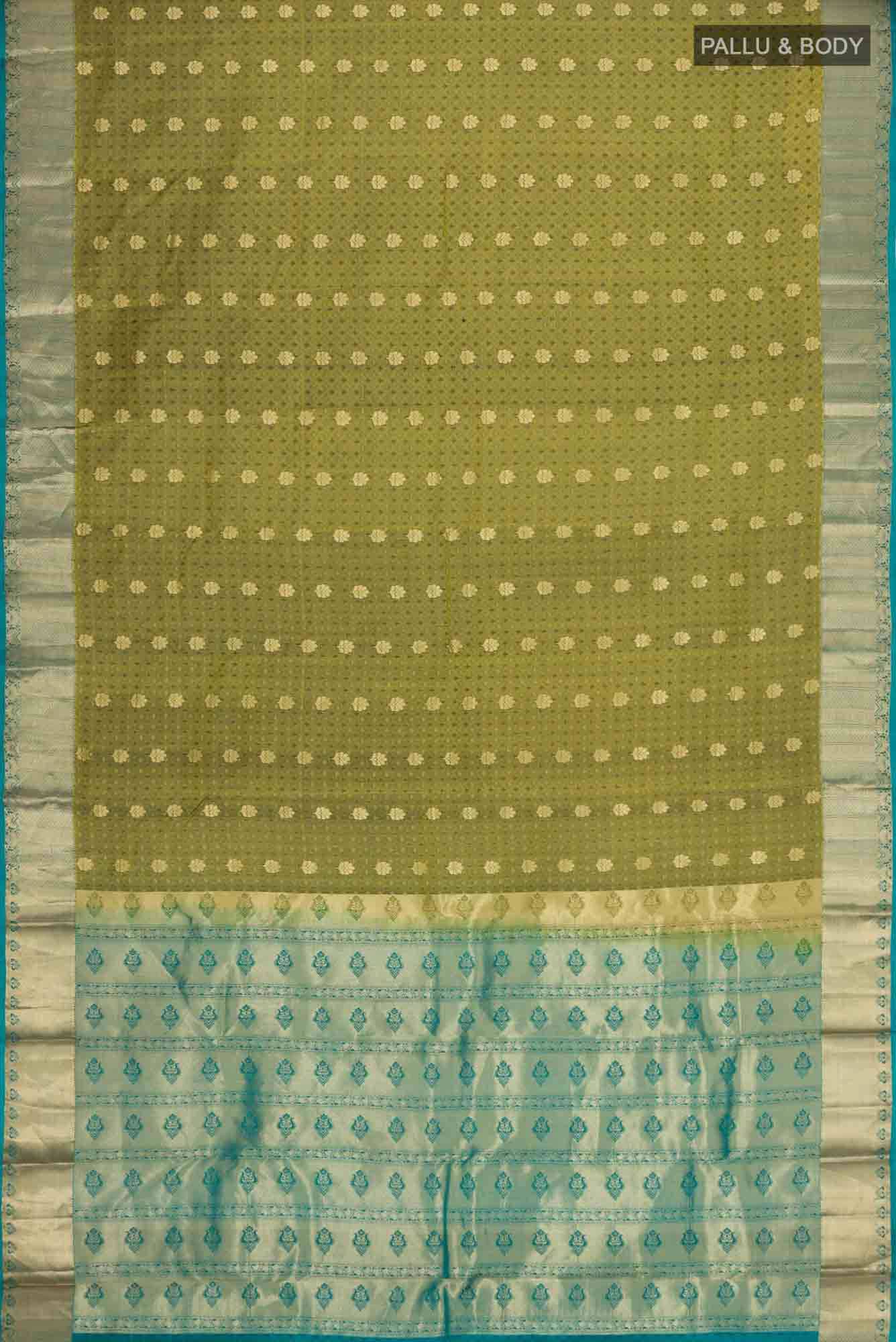 Green Kanchipuram Silk Saree