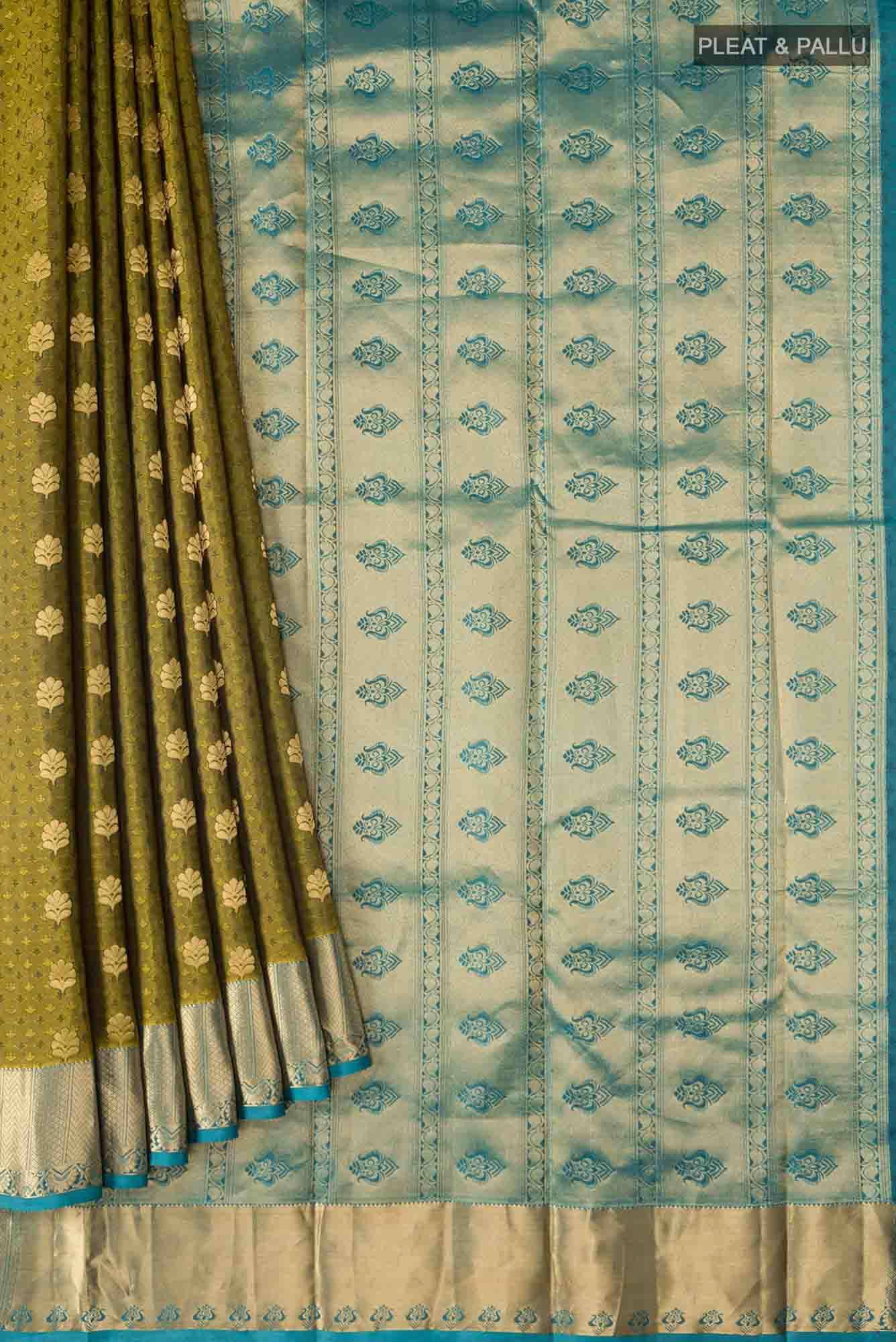 Green Kanchipuram Silk Saree