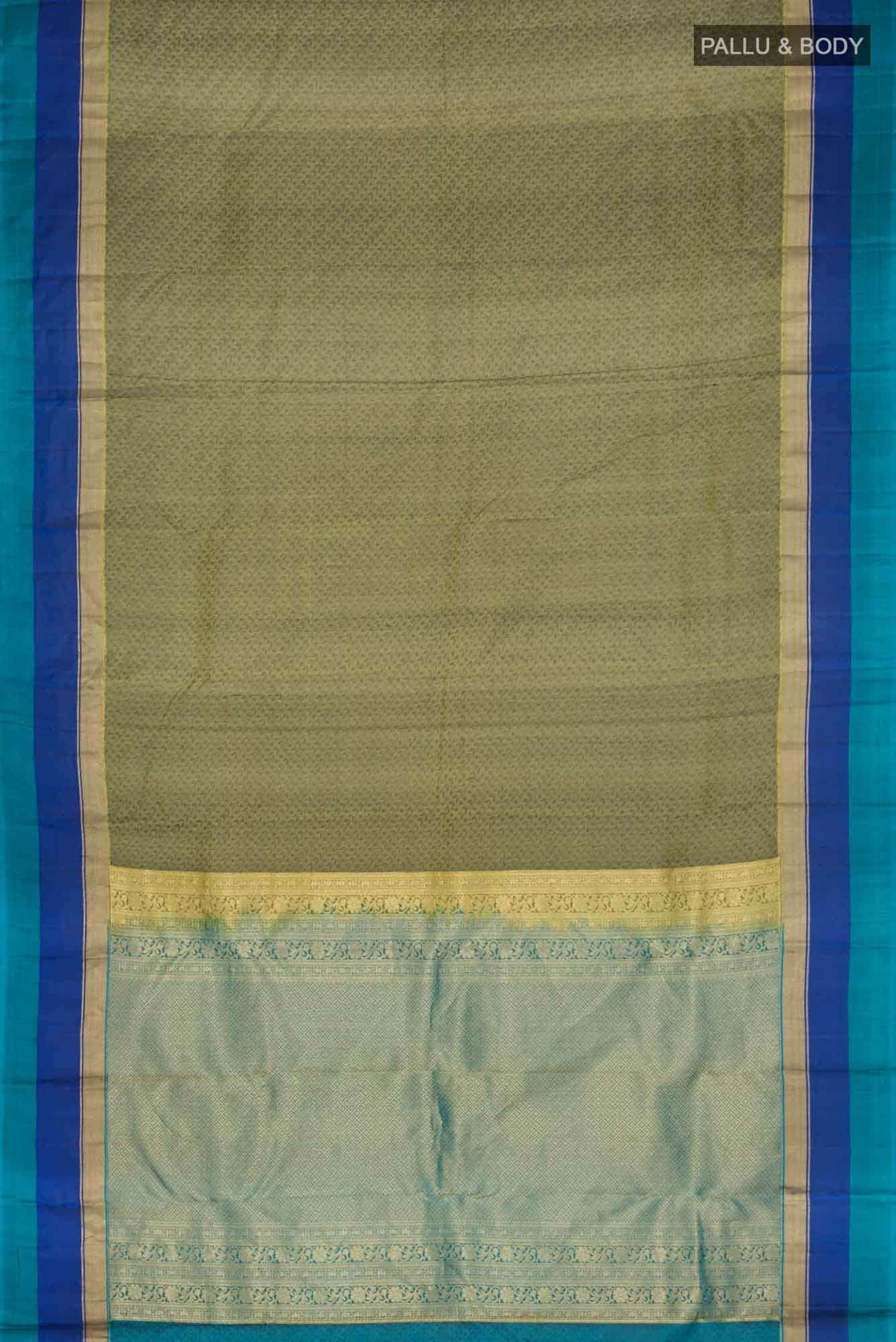 Green Kanchipuram Silk Saree