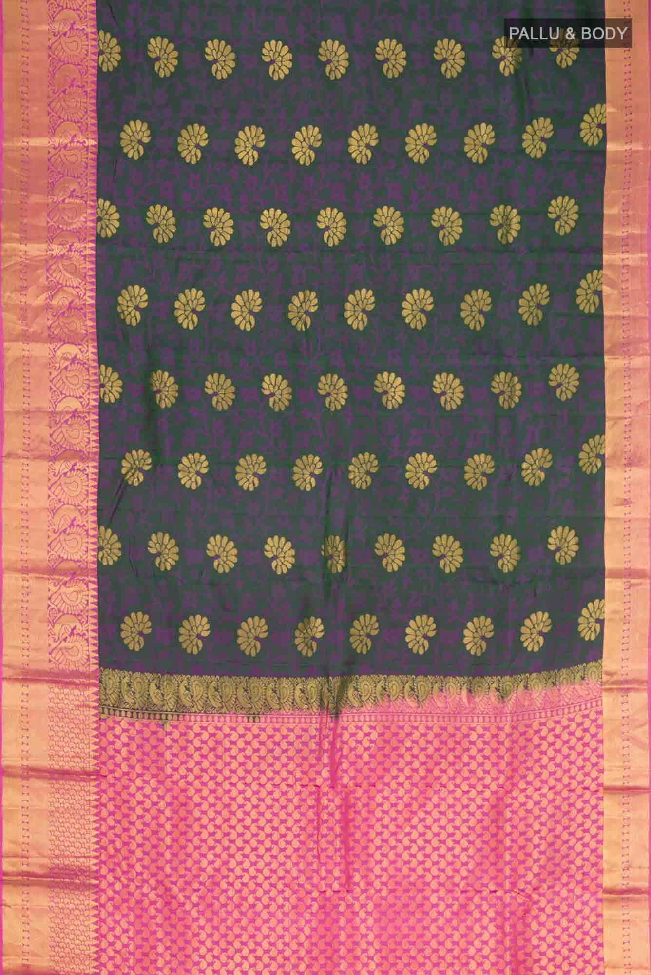 Green Kanchipuram Silk Saree