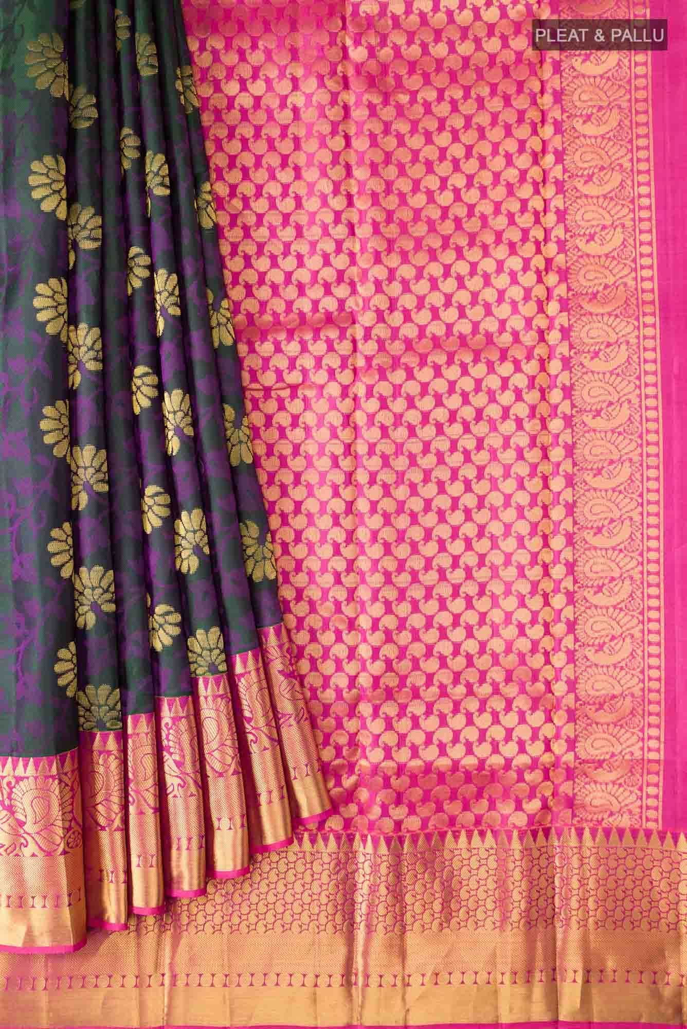 Green Kanchipuram Silk Saree
