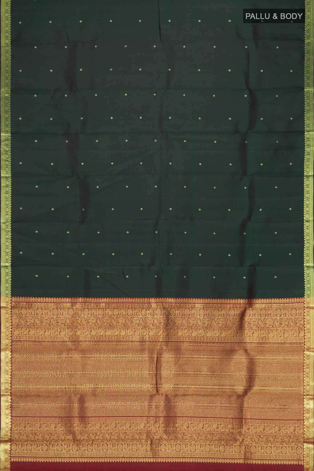 Green Kanchipuram Silk Saree