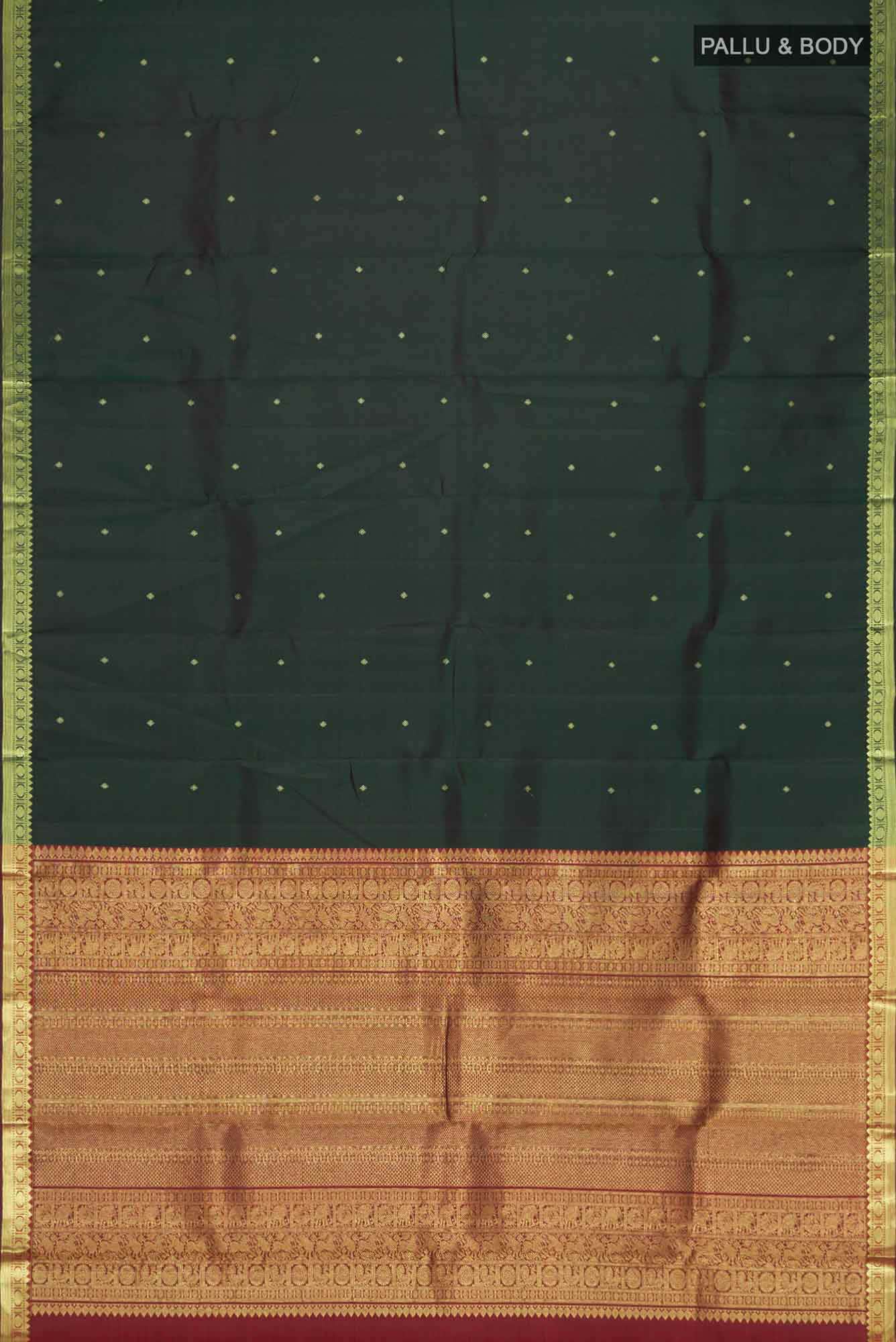 Green Kanchipuram Silk Saree