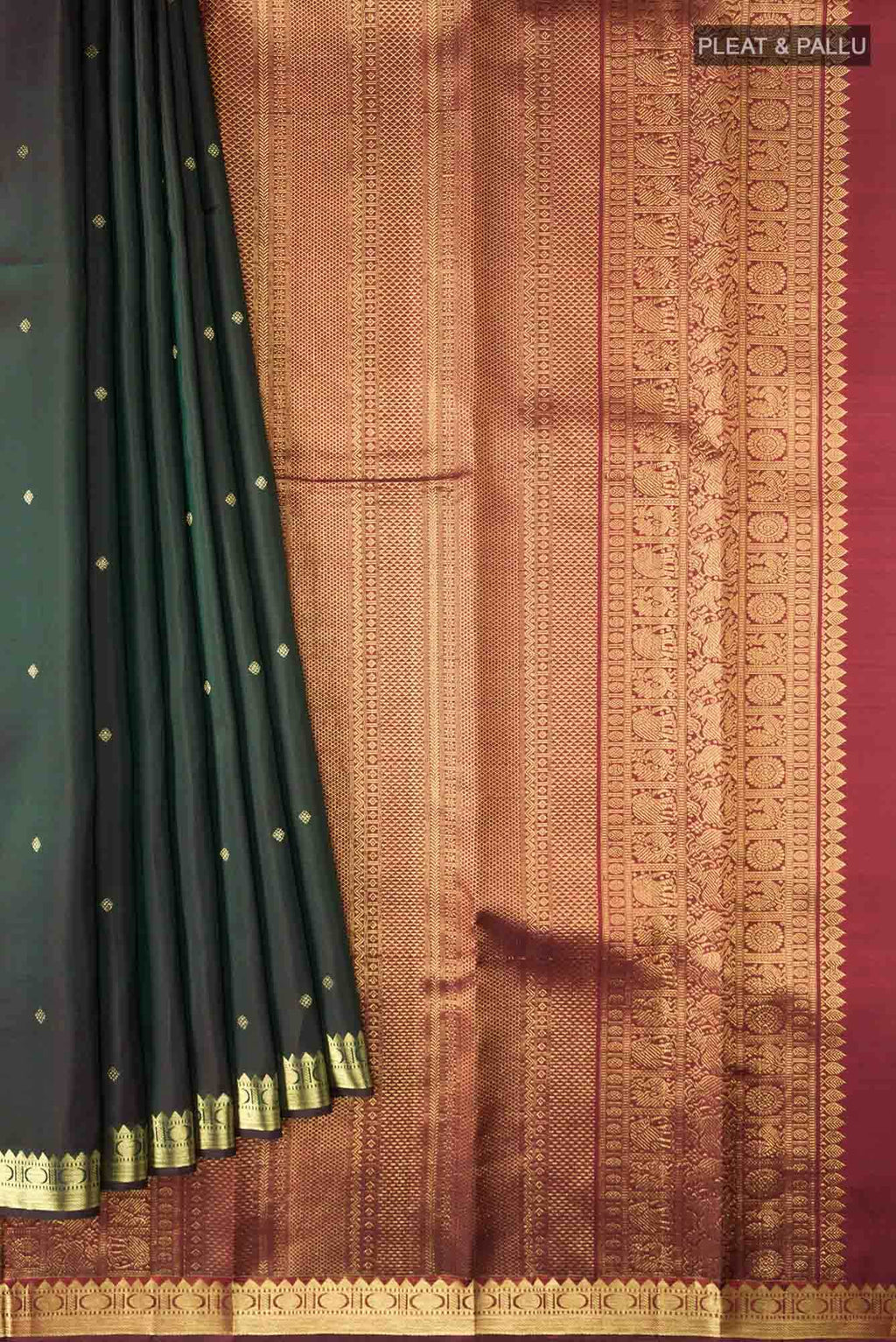 Green Kanchipuram Silk Saree