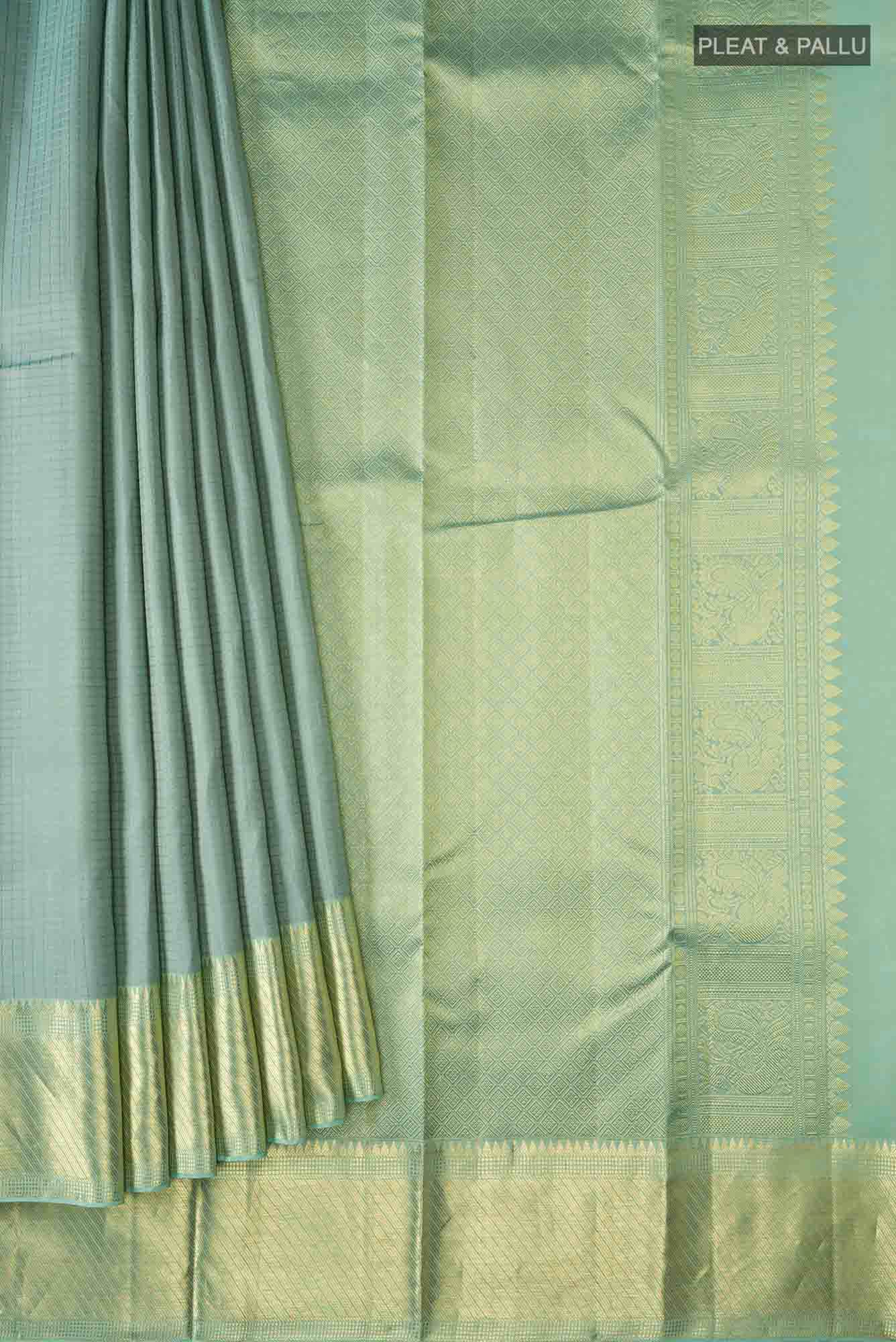 Green Kanchipuram Silk Saree