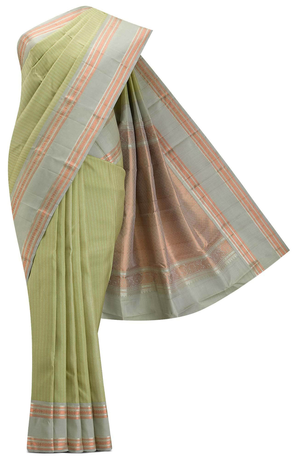 Green Kanchipuram Silk Saree