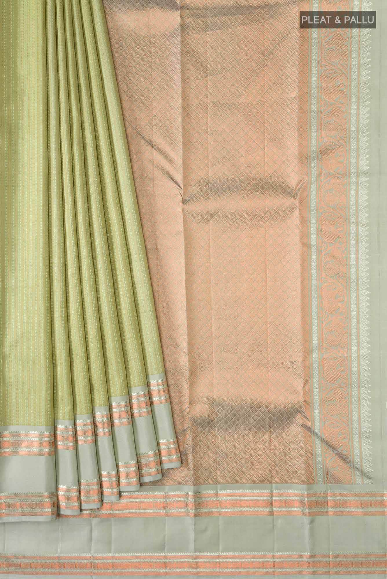 Green Kanchipuram Silk Saree