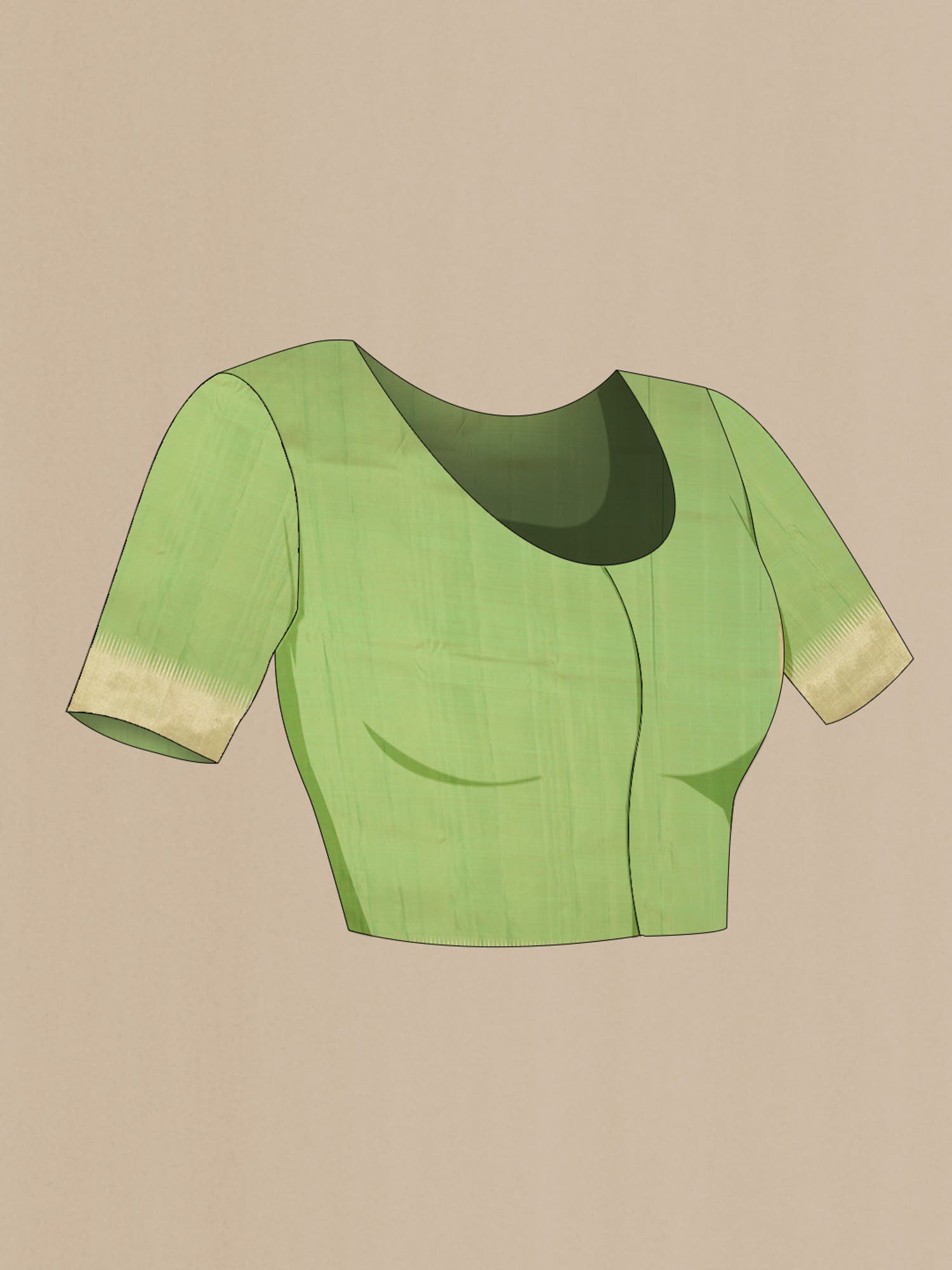 Green Kanchipuram Silk Saree