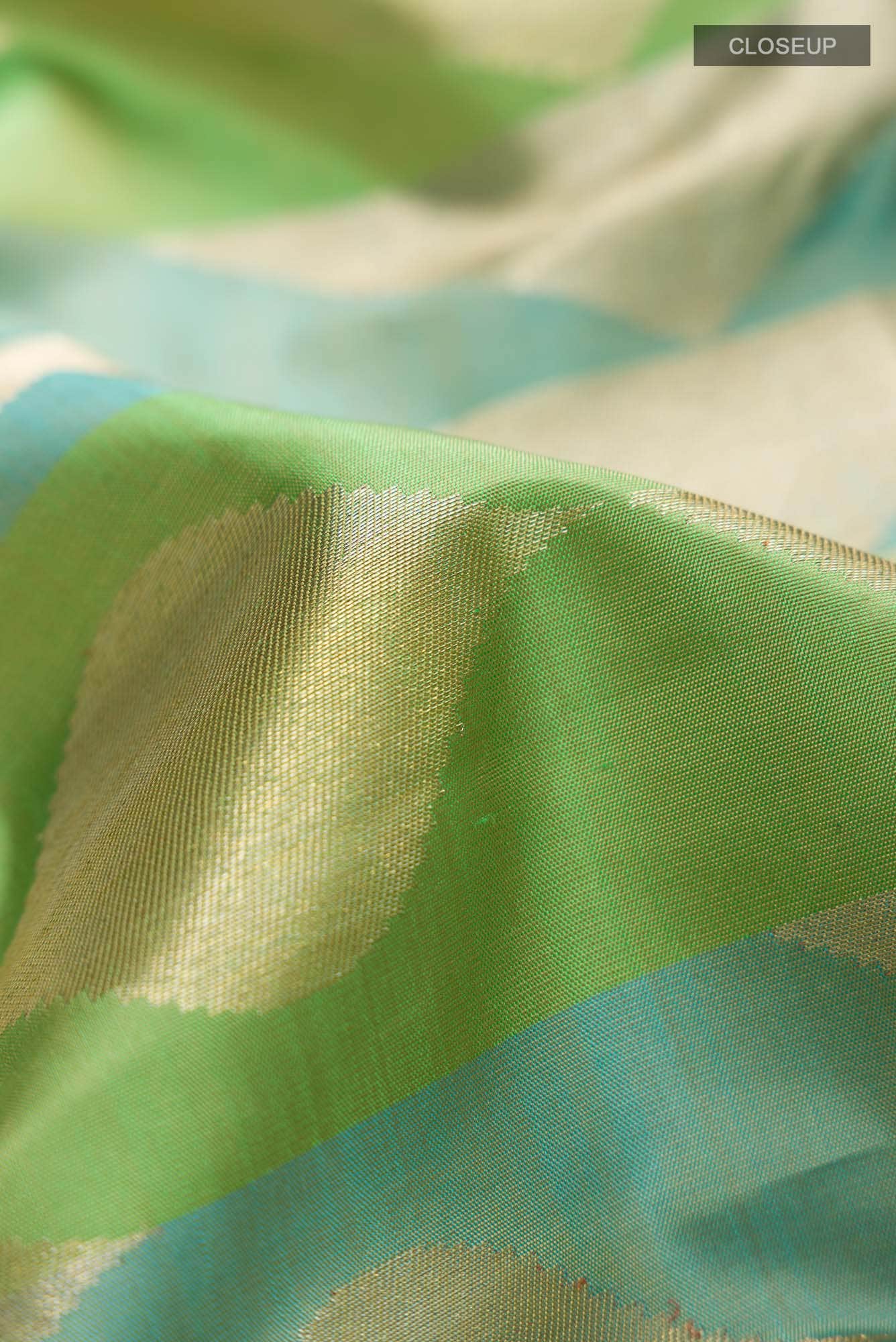 Green Kanchipuram Silk Saree