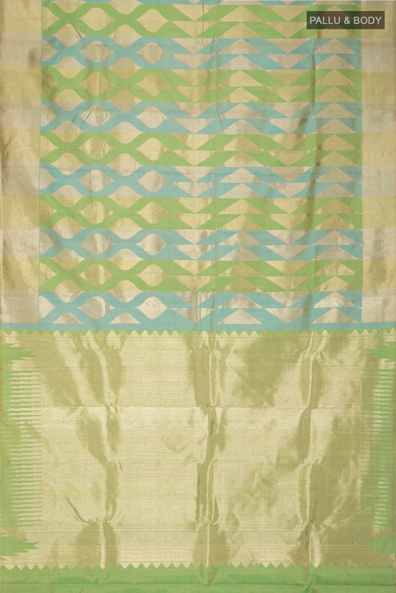 Green Kanchipuram Silk Saree