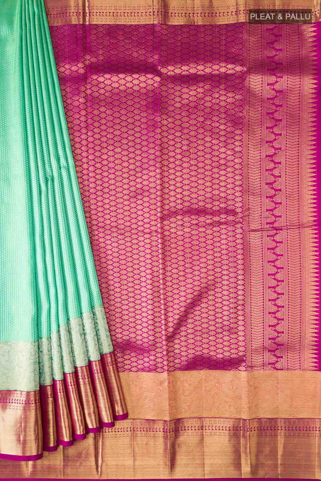 Green Kanchipuram Silk Saree