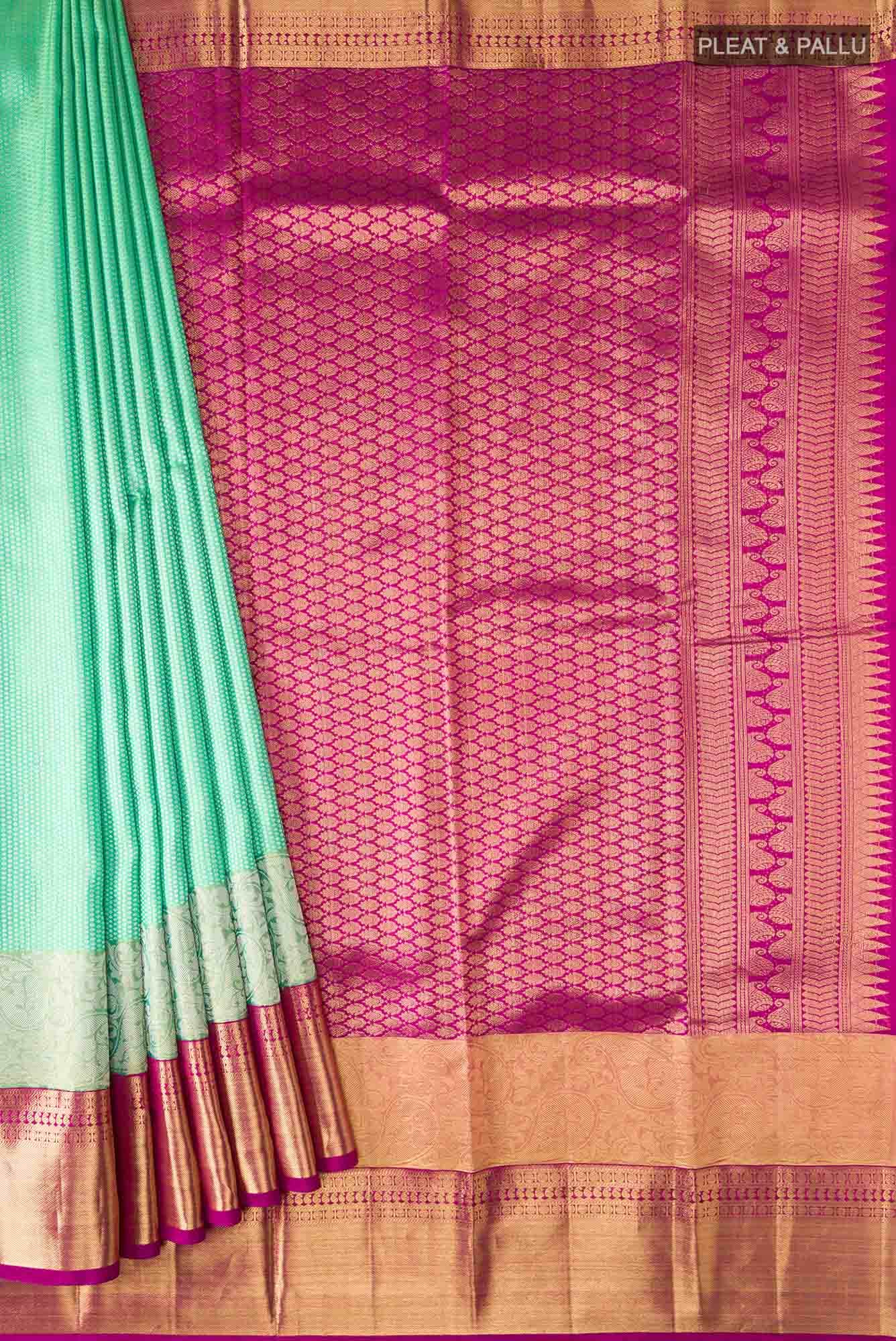 Green Kanchipuram Silk Saree