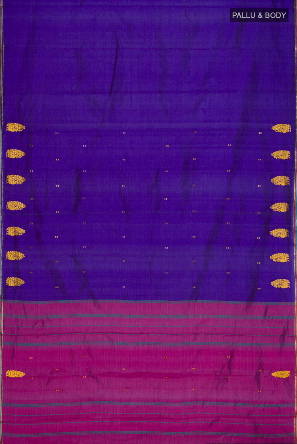 Blue Kanchipuram Silk Saree