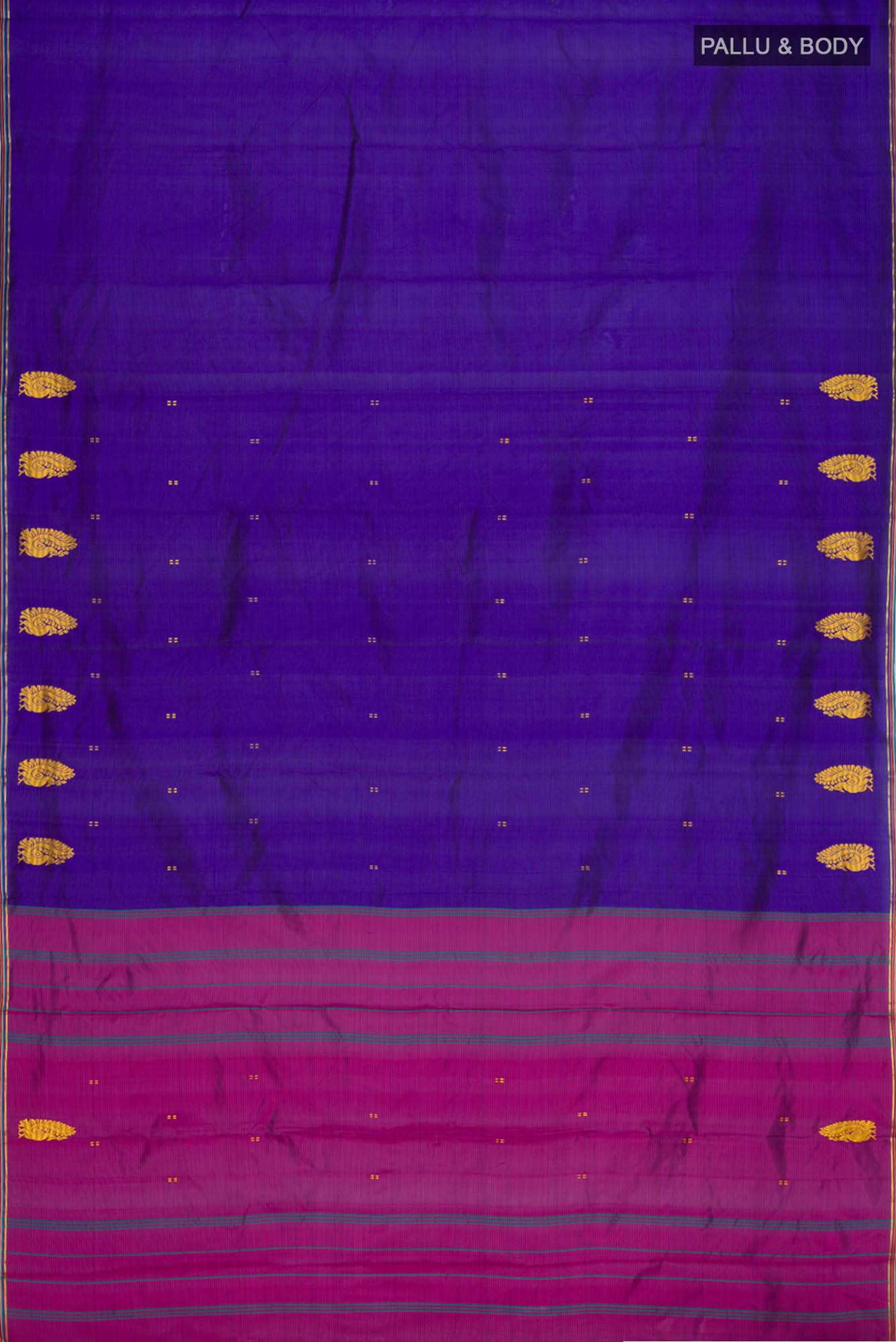 Blue Kanchipuram Silk Saree